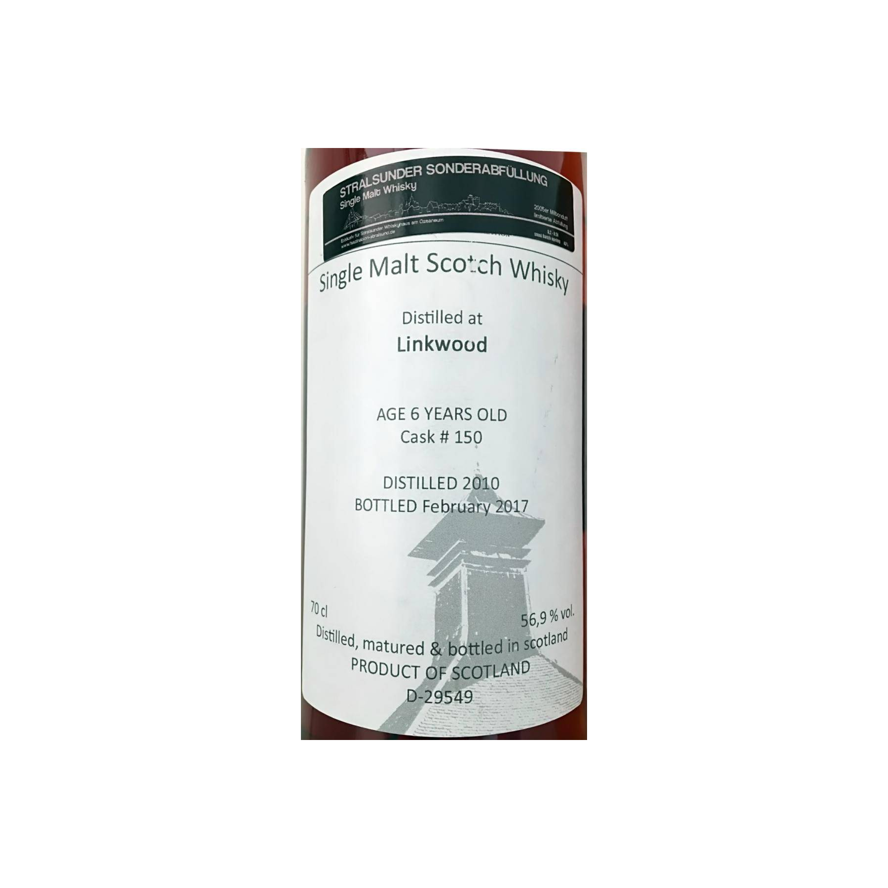 Linkwood 2010 6 Years Single Malt Whisky 2
