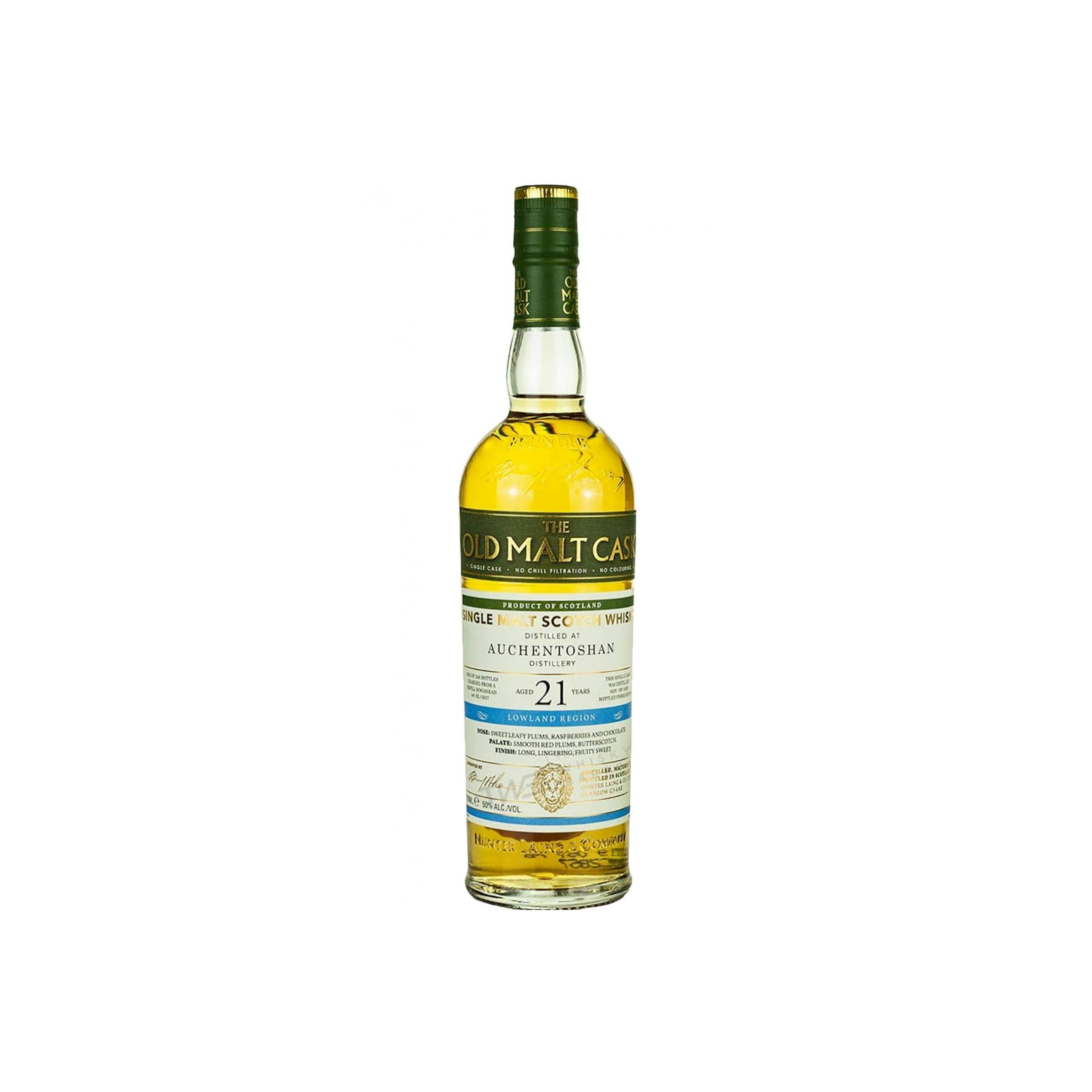 Auchentoshan Old Malt Cask 1997 21 Years Single Malt Whisky