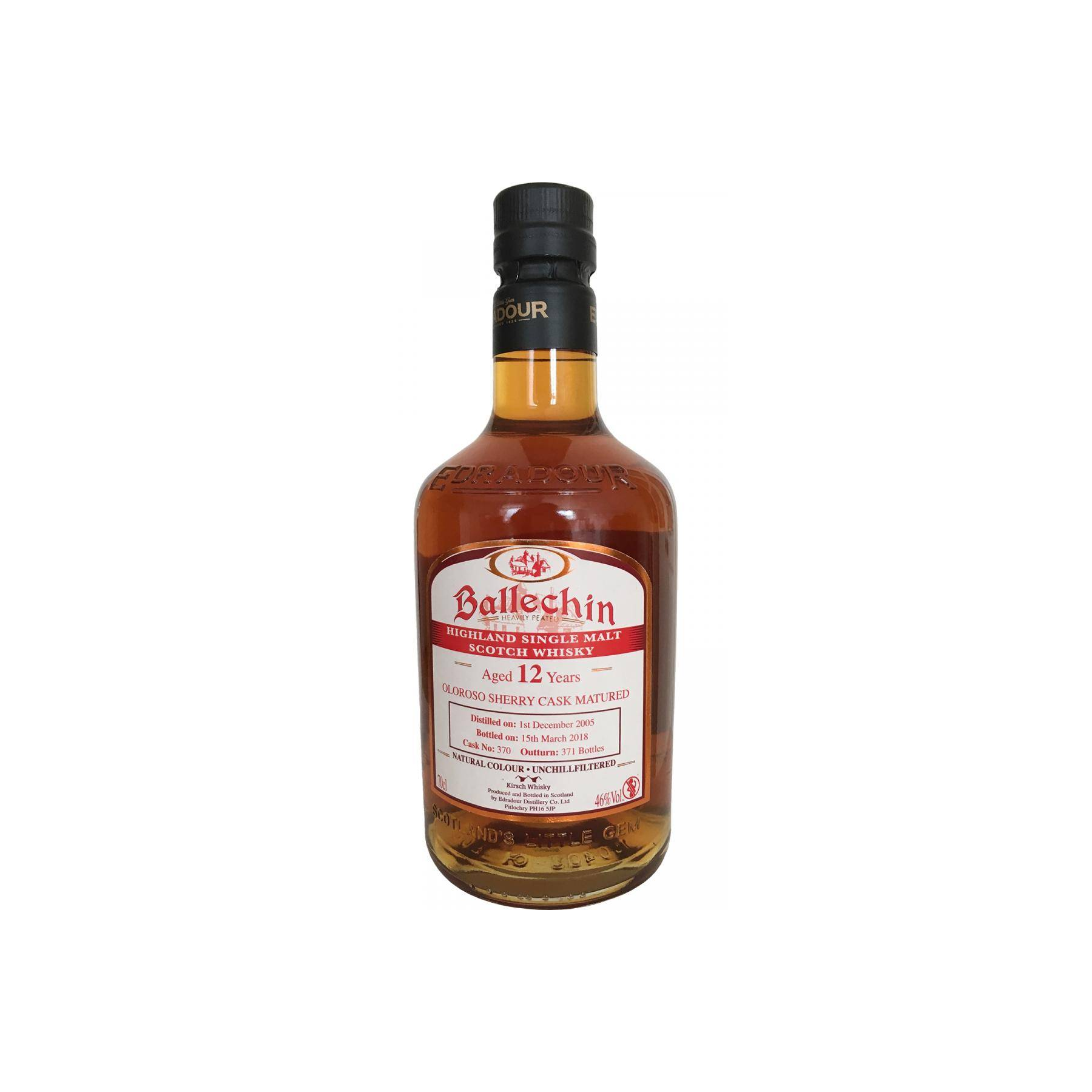 Ballechin 2005 12 Years Single Malt Whisky