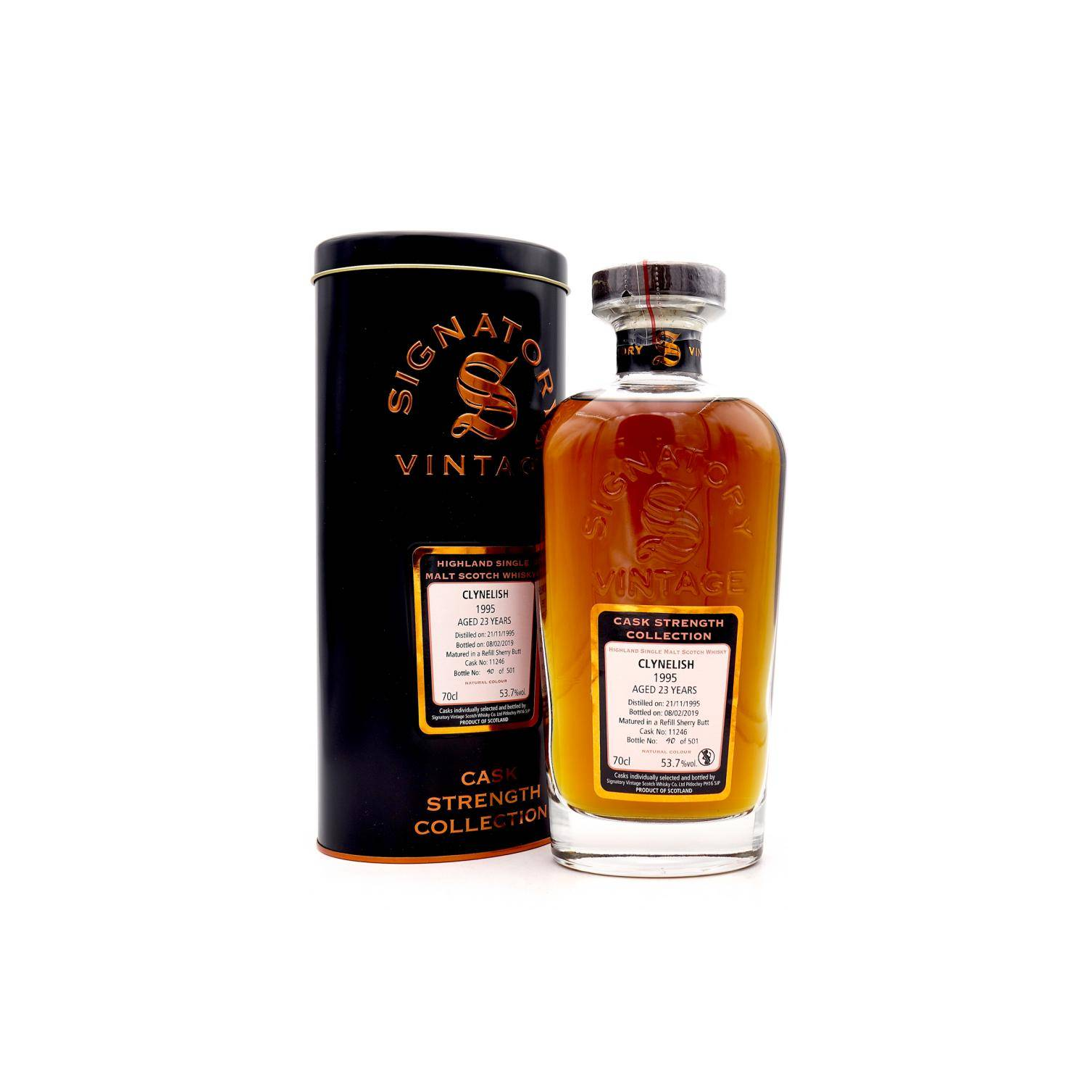 Clynelish Cask Strength Collection 1995 23 Years Single Malt Whisky