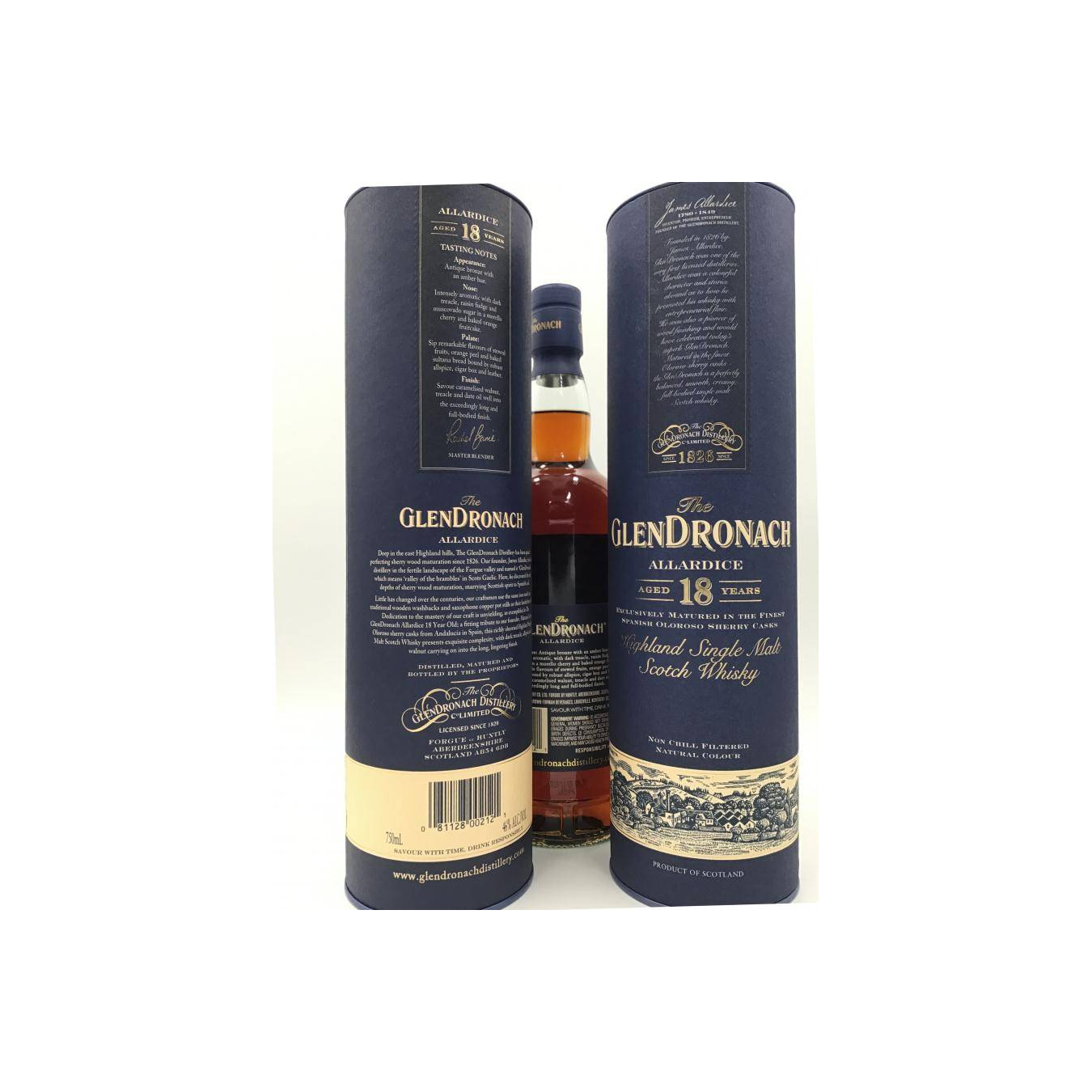GlenDronach 18 Years Single Malt Whisky 2