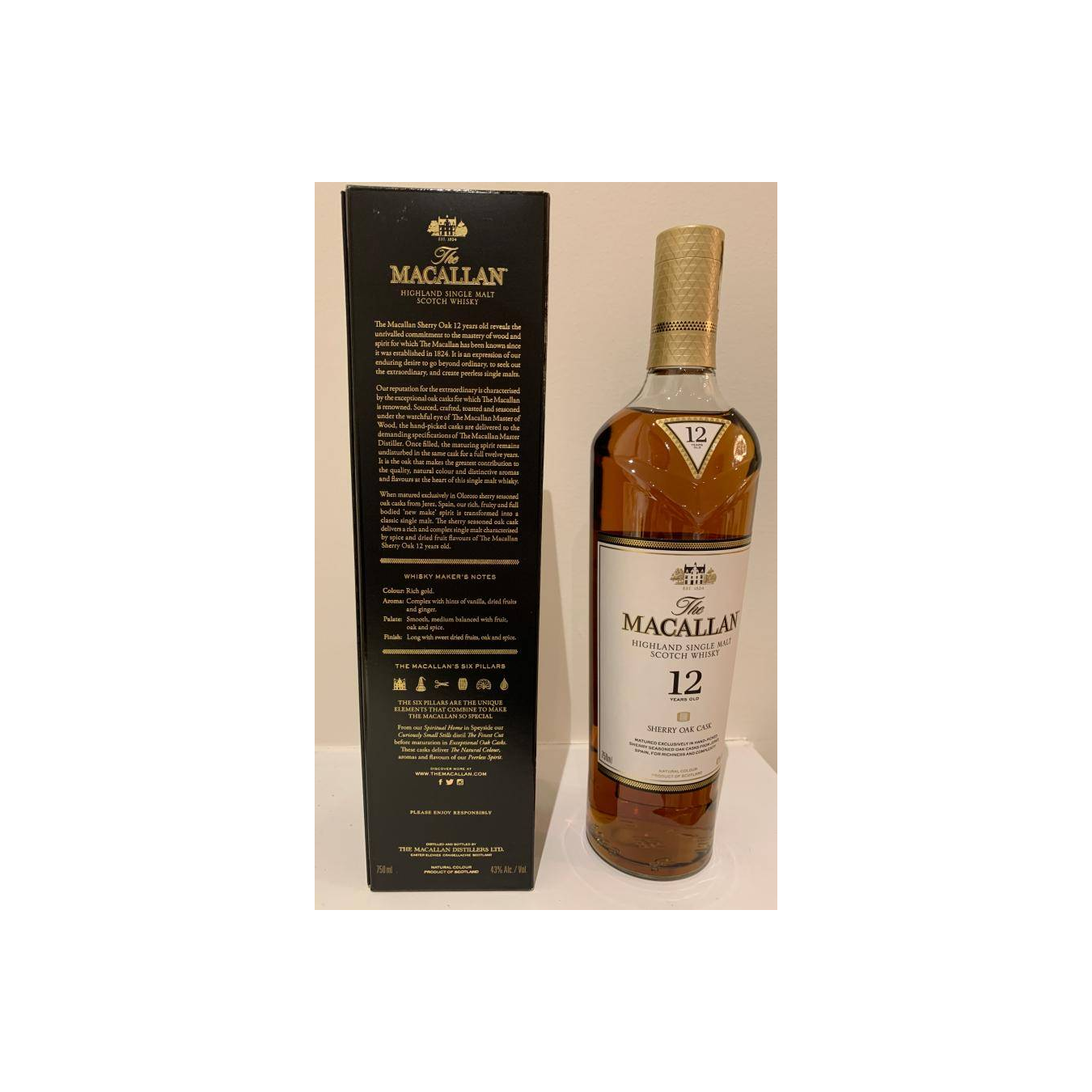 The Macallan 12 Years Single Malt Whisky 3