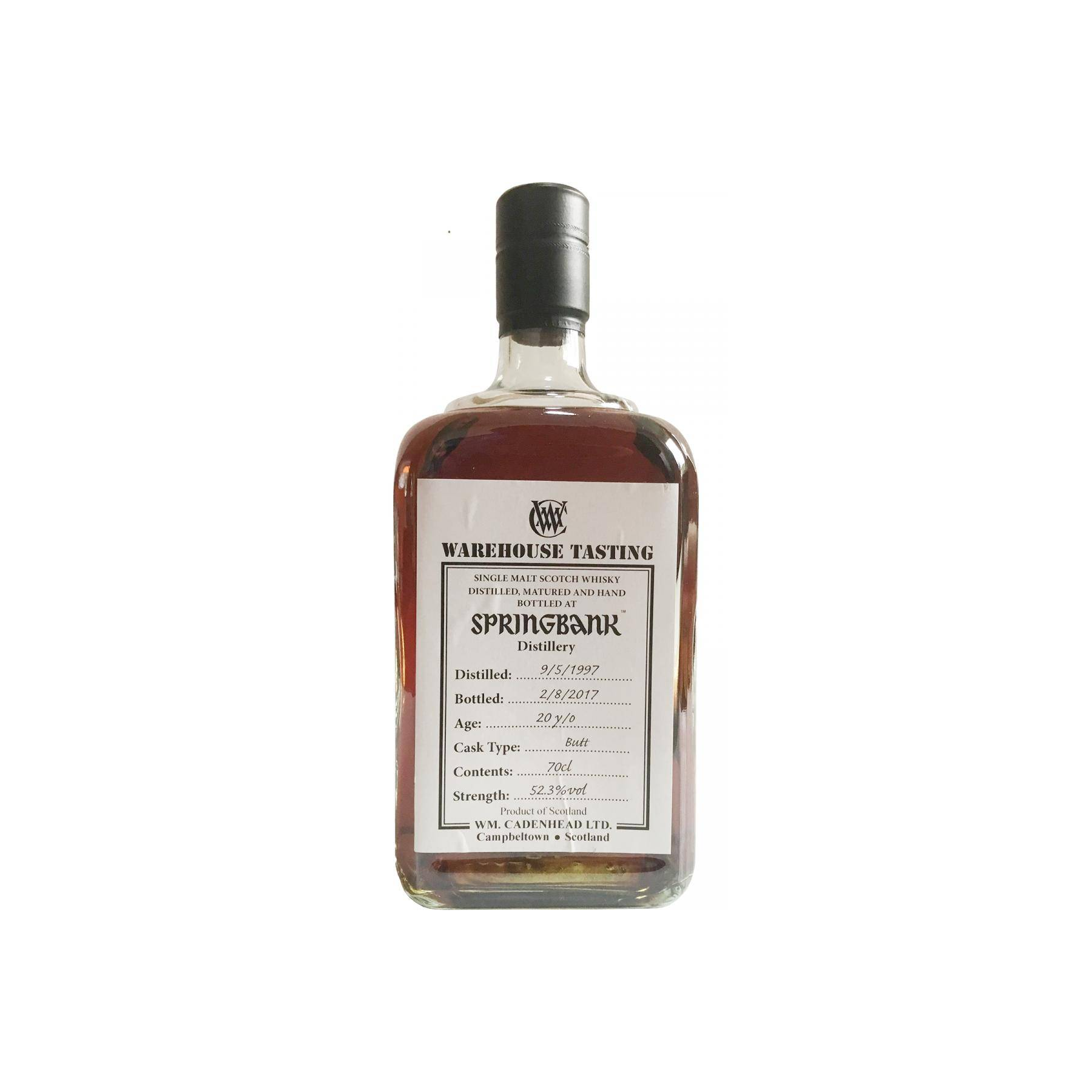 Springbank 1997 20 Years Single Malt Whisky