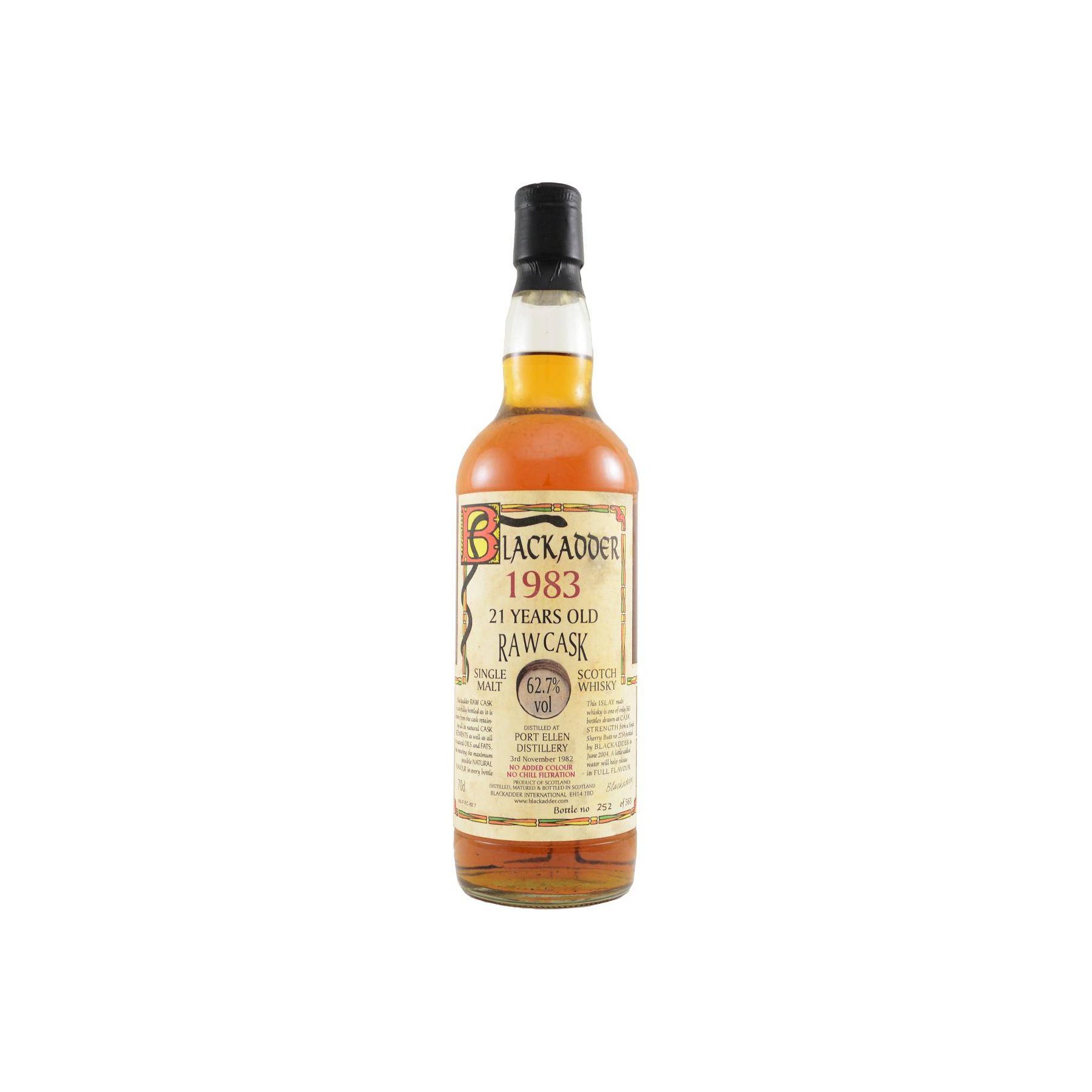 Port Ellen Raw Cask 1983 21 Years Single Malt Whisky