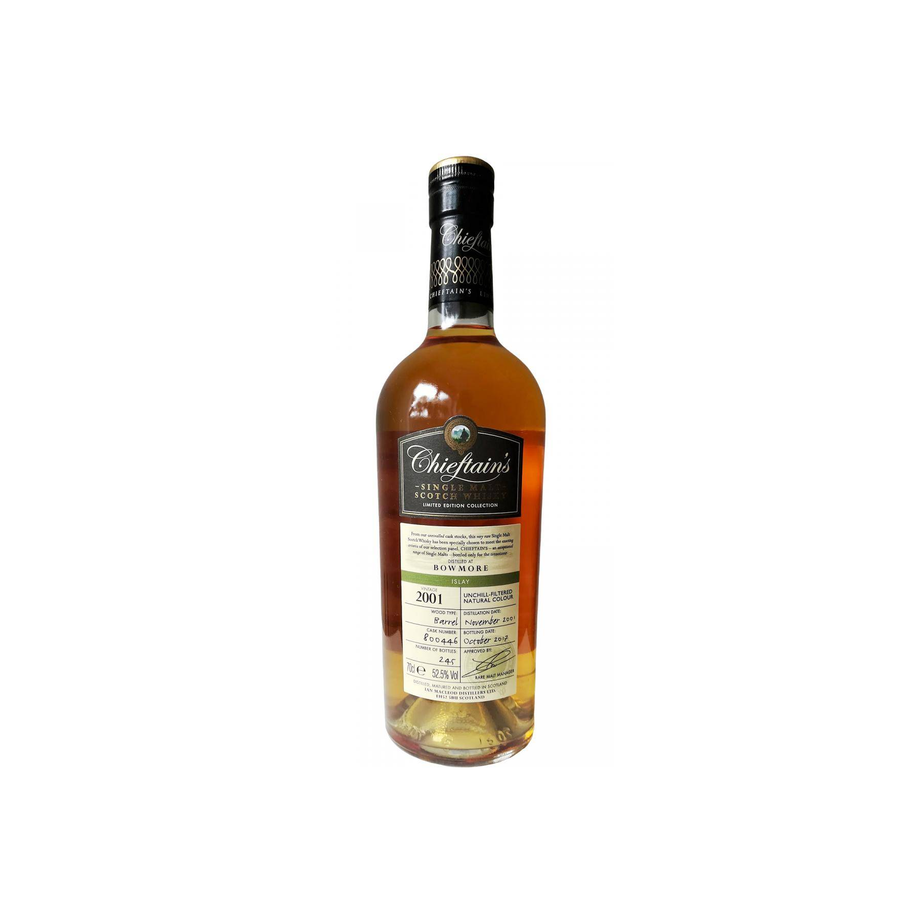 Bowmore 2001 16 Years Single Malt Whisky 2
