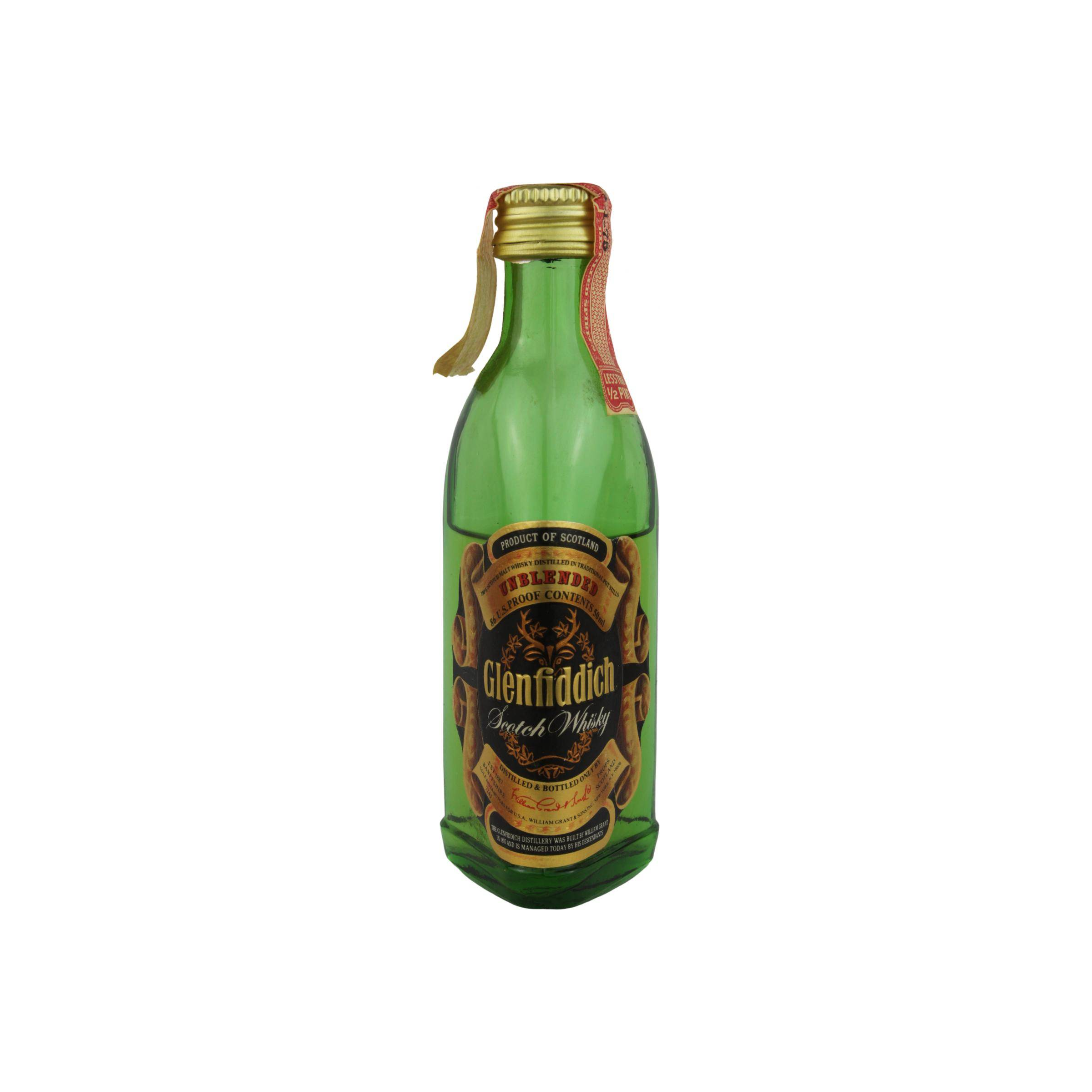 Glenfiddich Miniature Single Malt Whisky 2