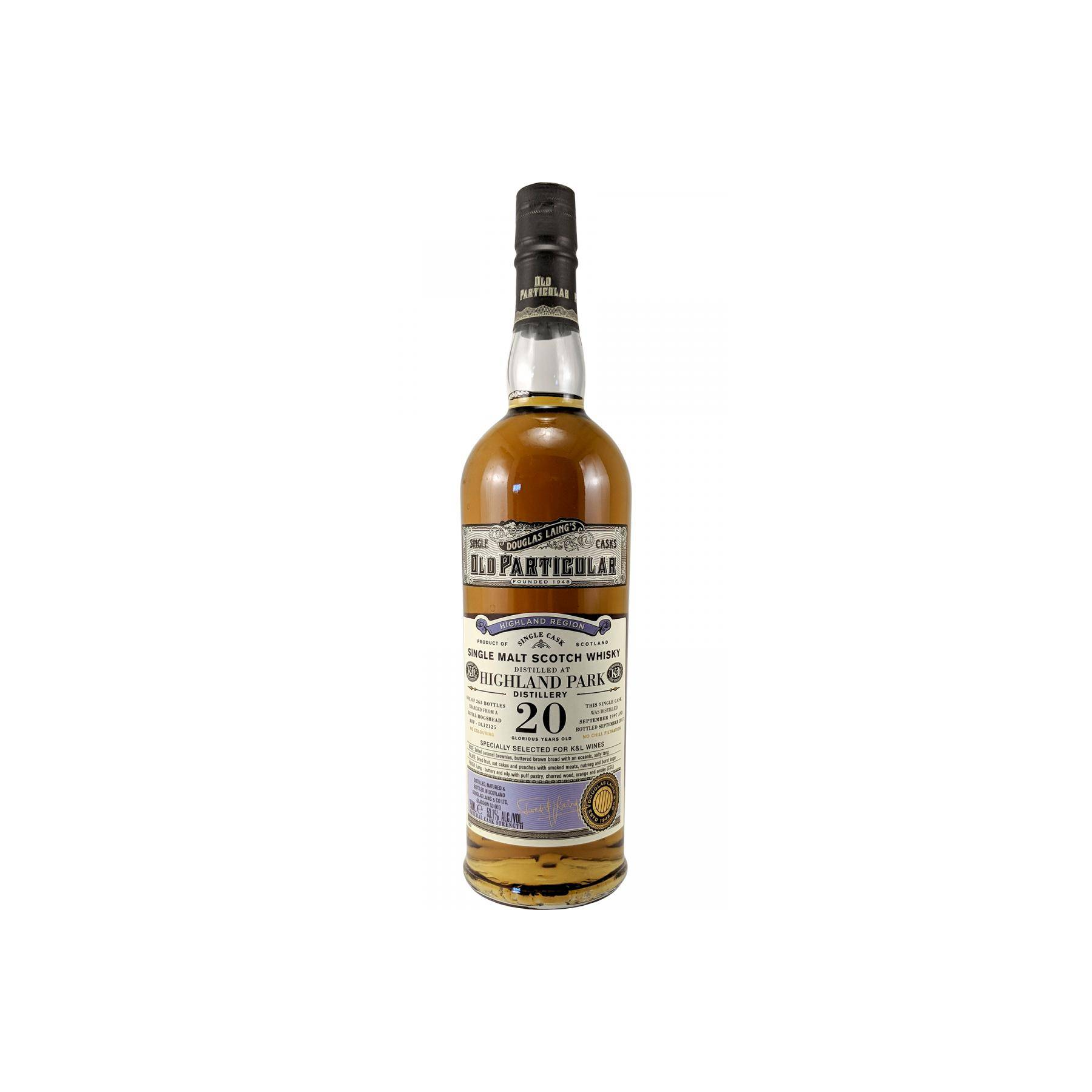 Highland Park Old Particular 1997 20 Years Single Malt Whisky