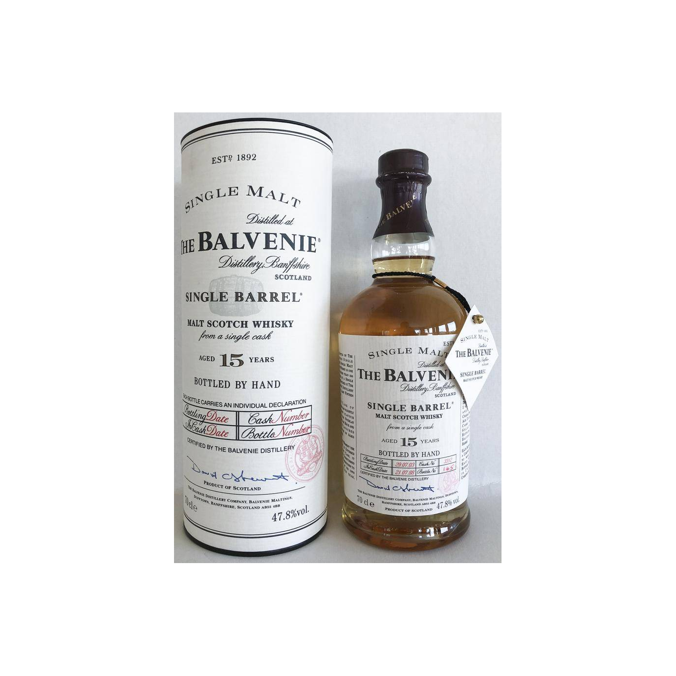 The Balvenie Single Cask 1988 15 Years Single Malt Whisky 2