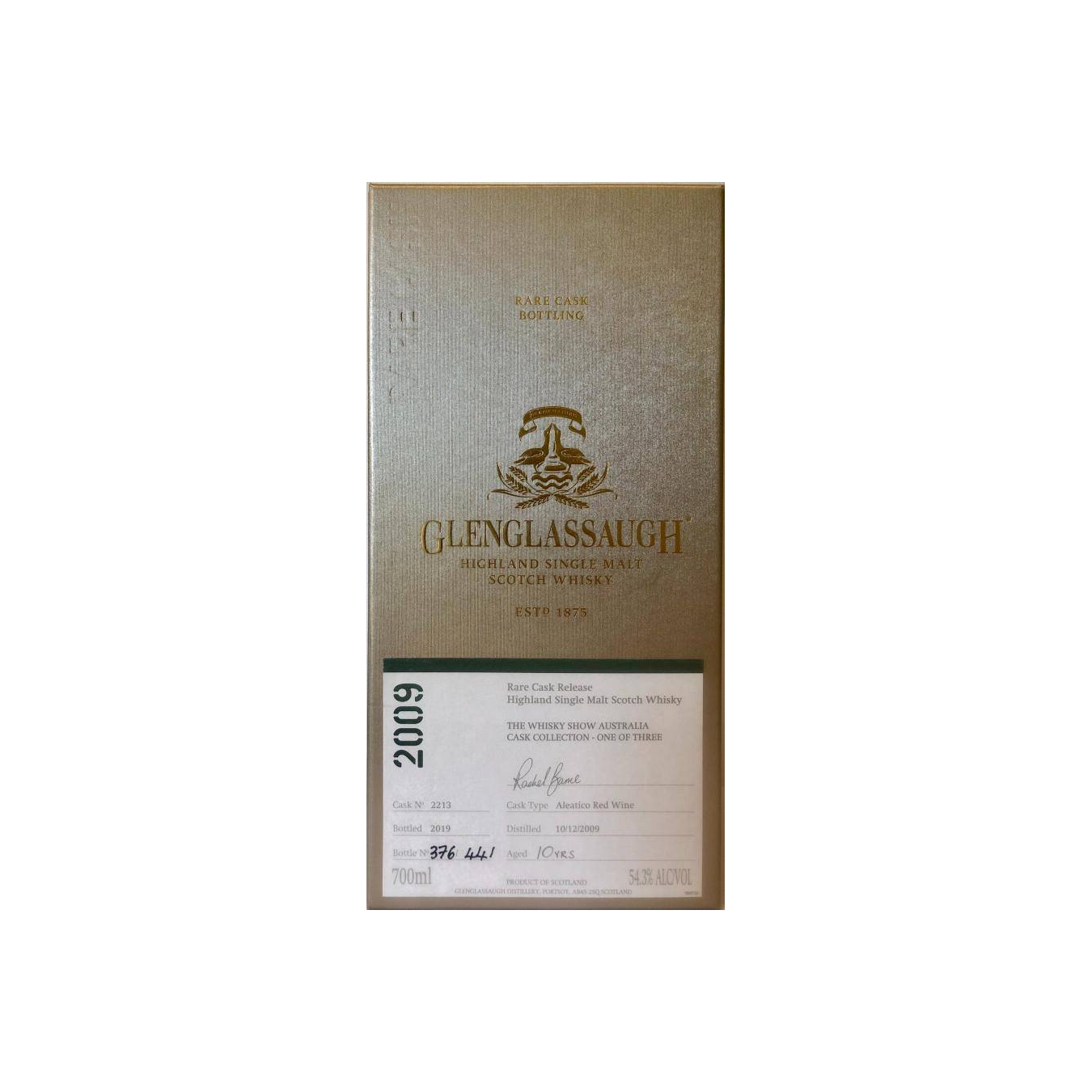 Glenglassaugh 2009 10 Years Single Malt Whisky 3