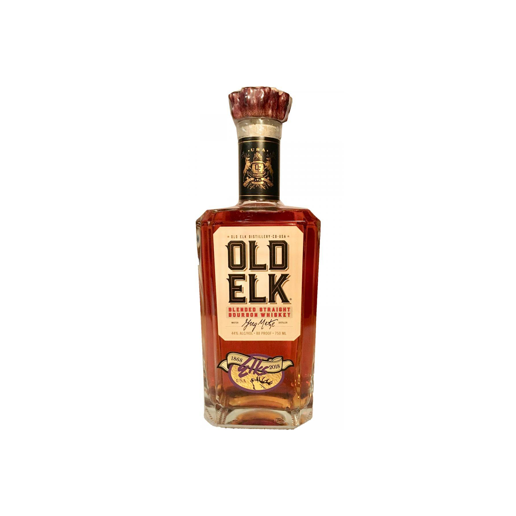 Old Elk Blended Straight Bourbon Whiskey