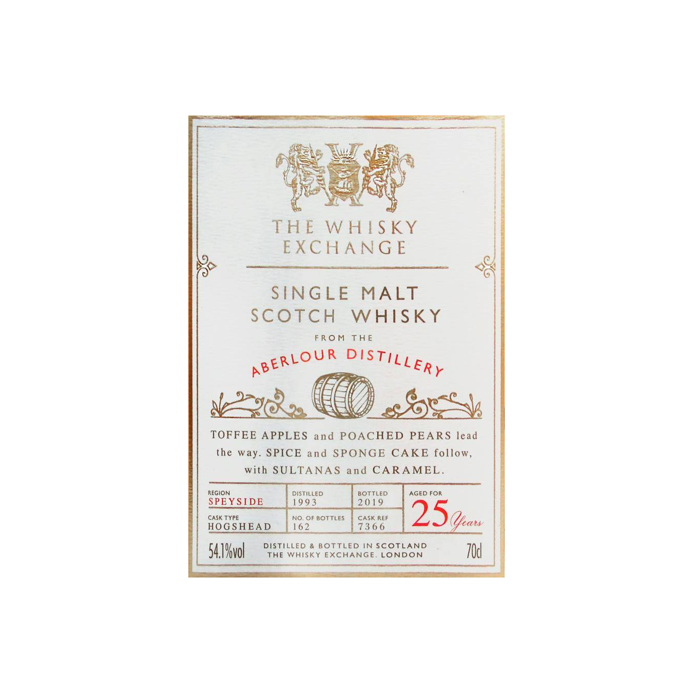 Aberlour 1993 25 Years Single Malt Whisky 2