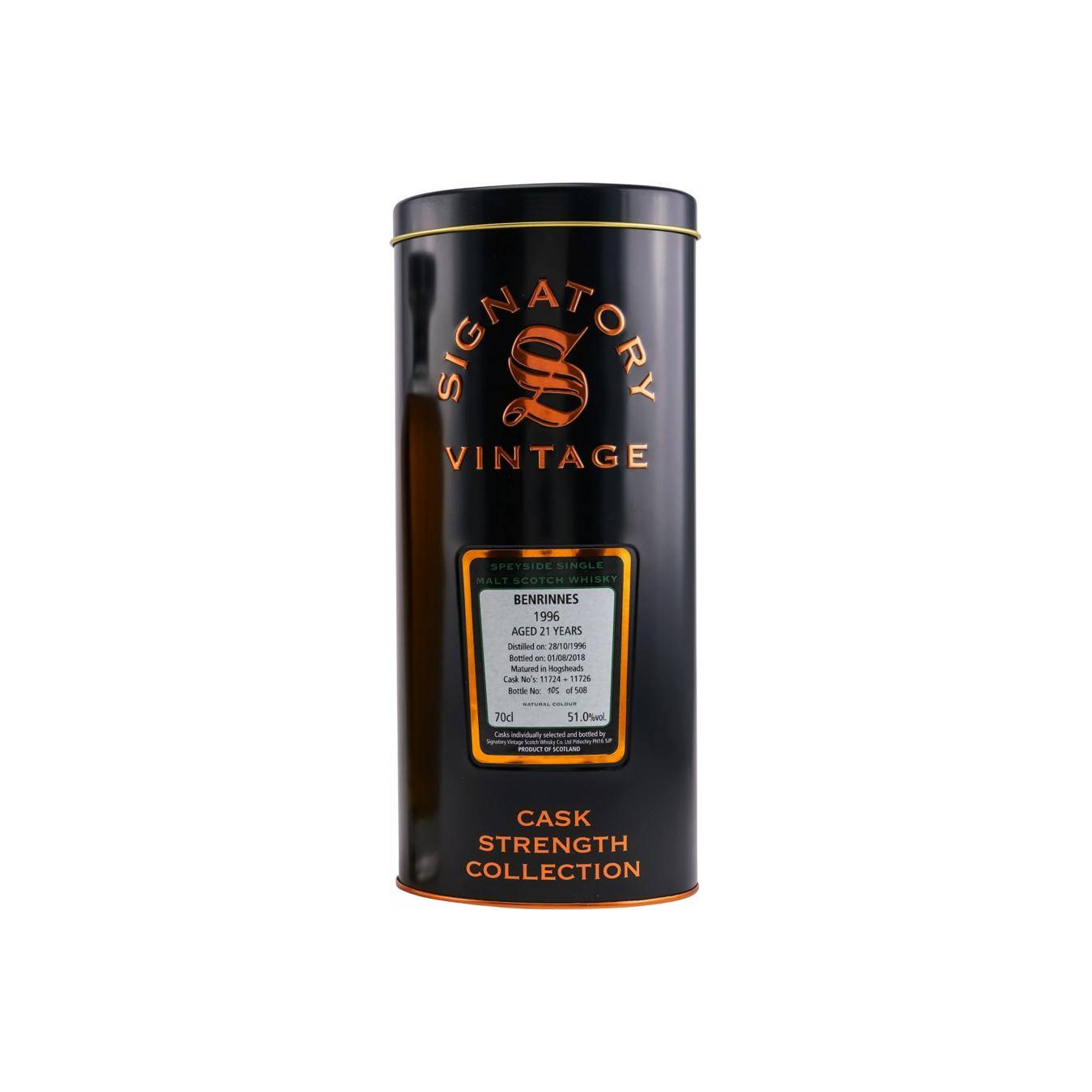 Benrinnes Cask Strength Collection 1996 21 Years Single Malt Whisky 3