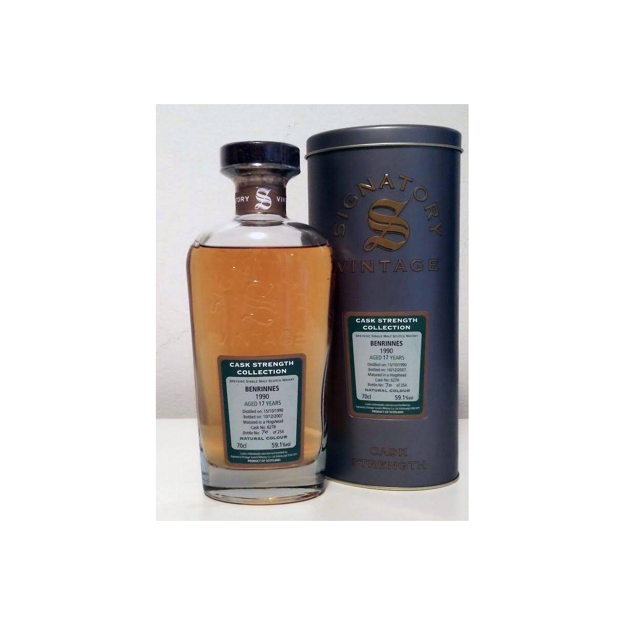 Benrinnes Cask Strength Collection 1990 17 Years Single Malt Whisky 2