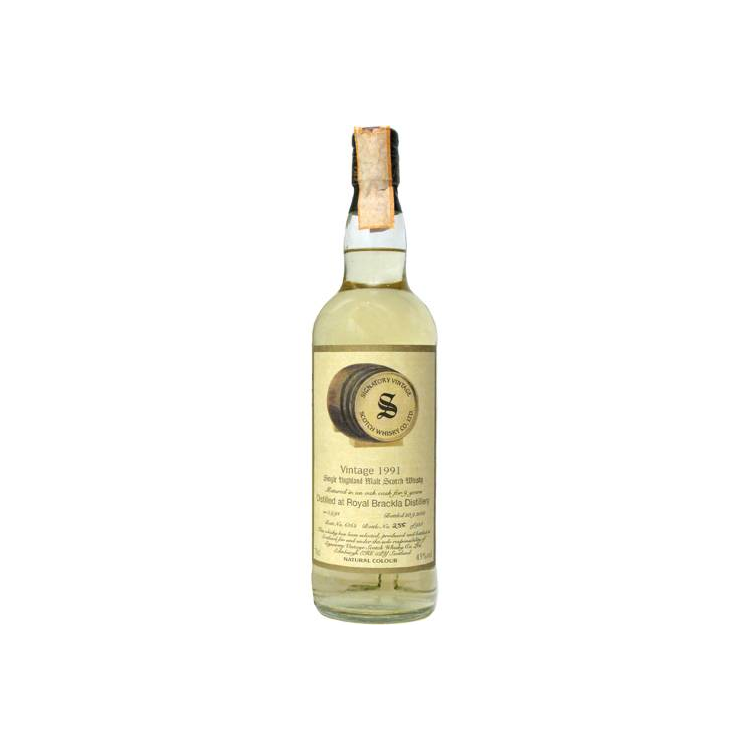 Royal Brackla Vintage Collection 1991 9 Years Single Malt Whisky