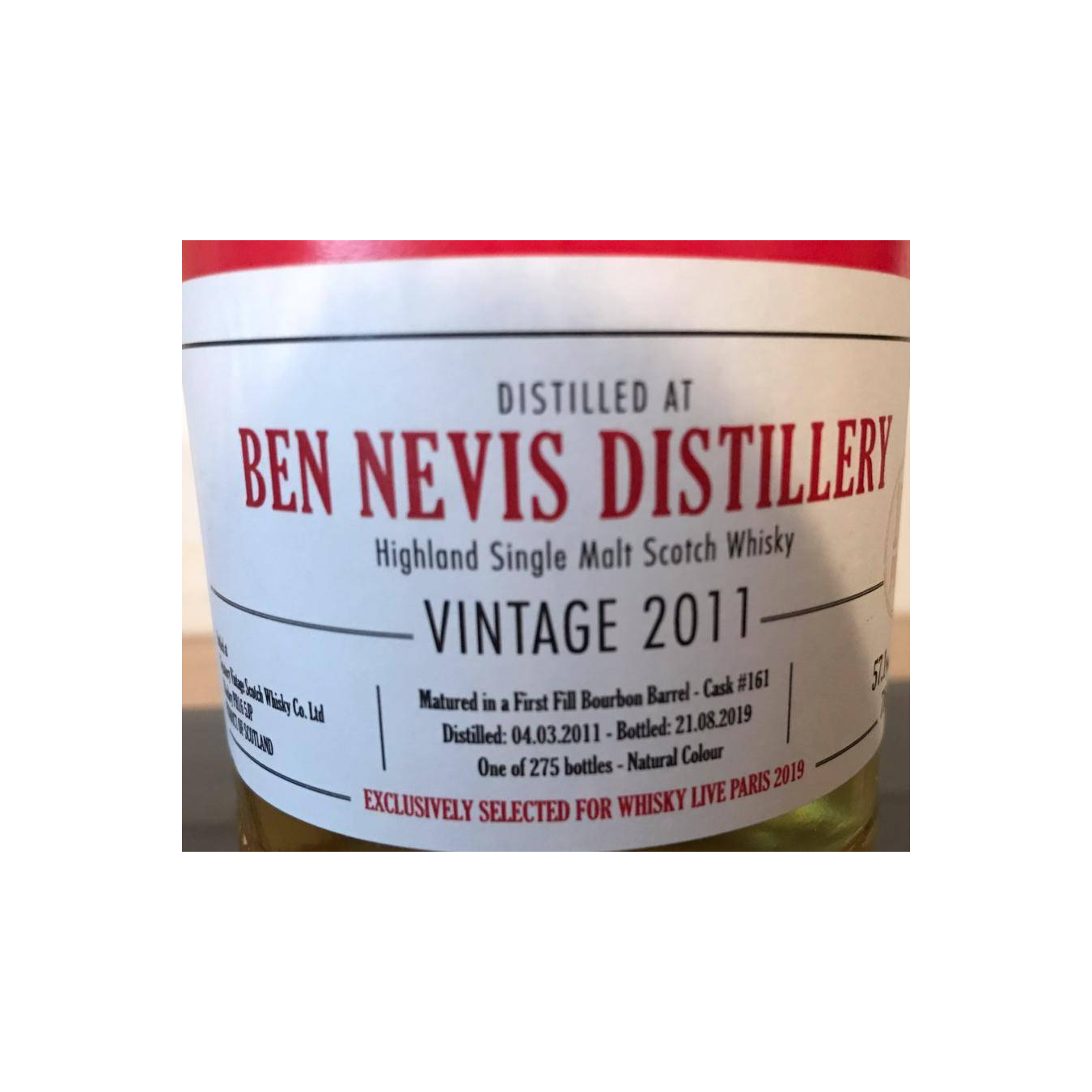 Ben Nevis 2011 8 Years Single Malt Whisky 3