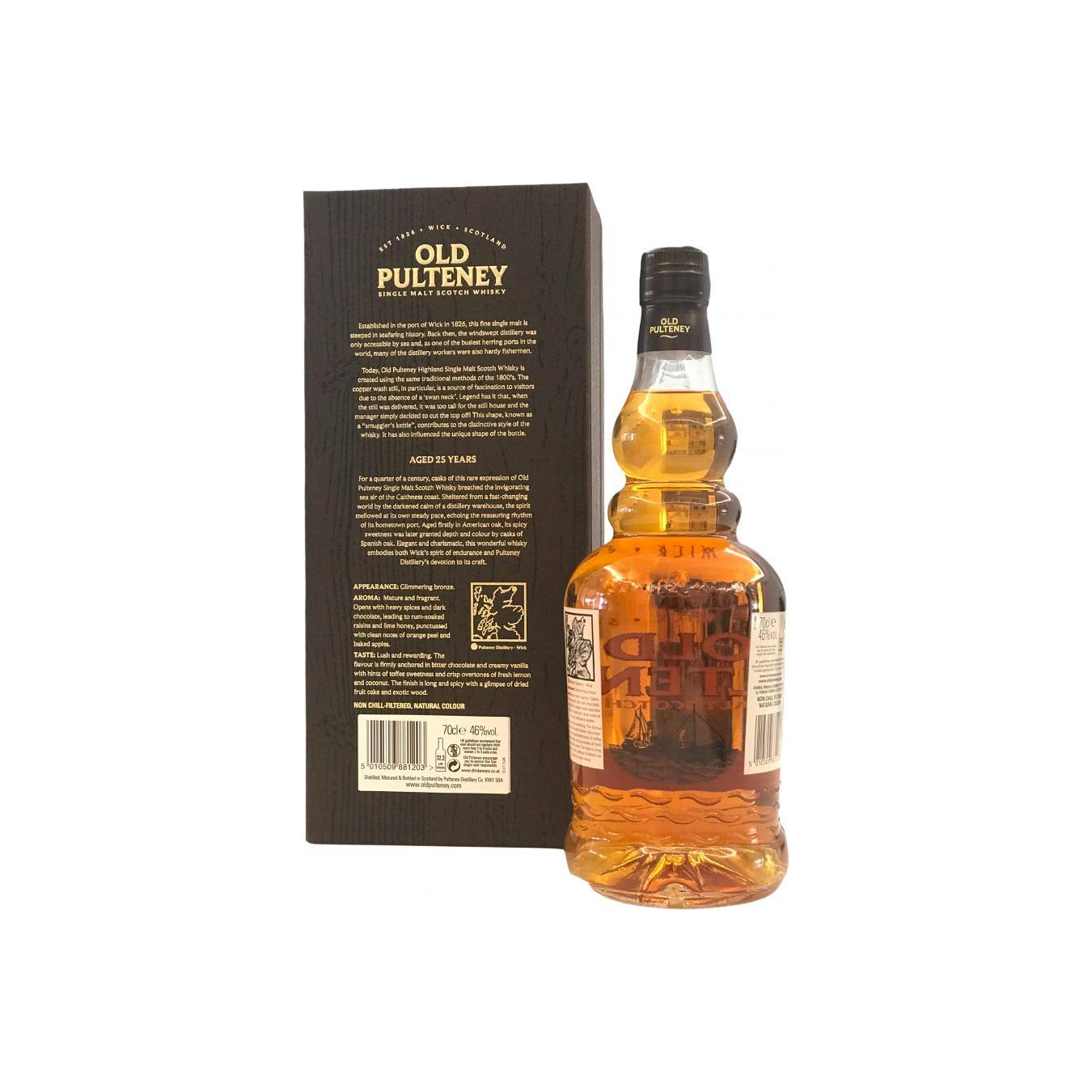 Old Pulteney 25 Years Single Malt Whisky 3
