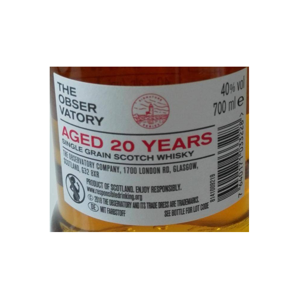 Macduff 20 Years Single Grain Whisky 3