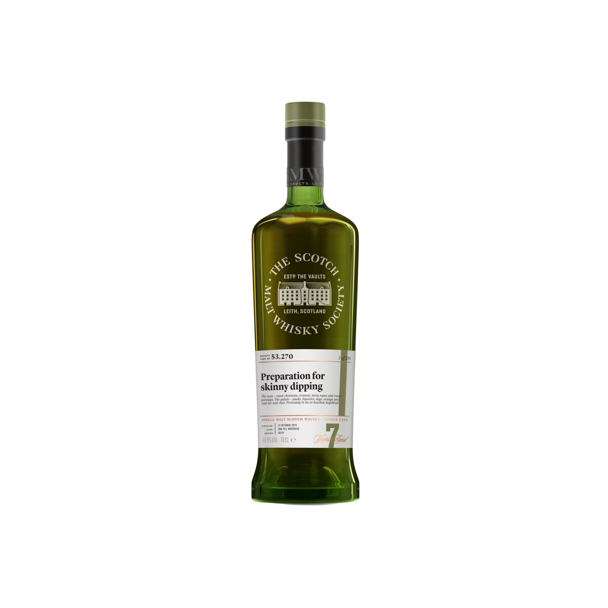 The Scotch Malt Whisky Society 2010 7 Years Single Malt Whisky
