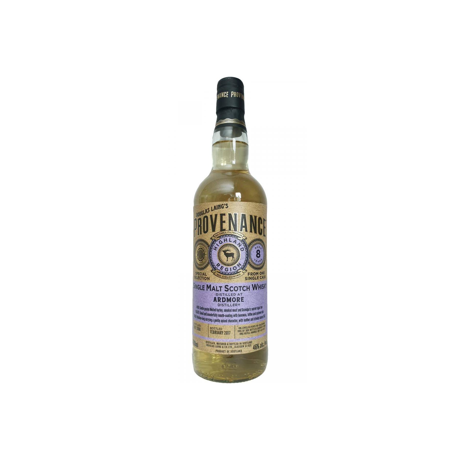 Ardmore 2008 8 Years Single Malt Whisky