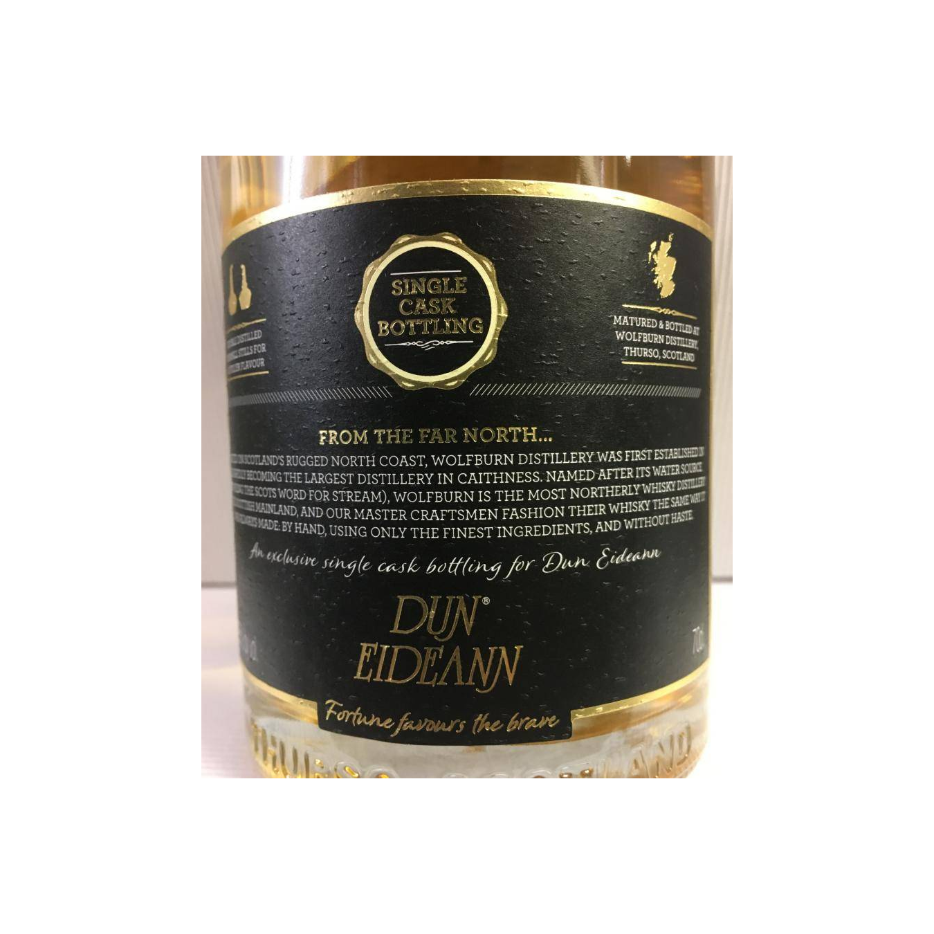 Wolfburn Single Cask 2015 4 Years Single Malt Whisky 3