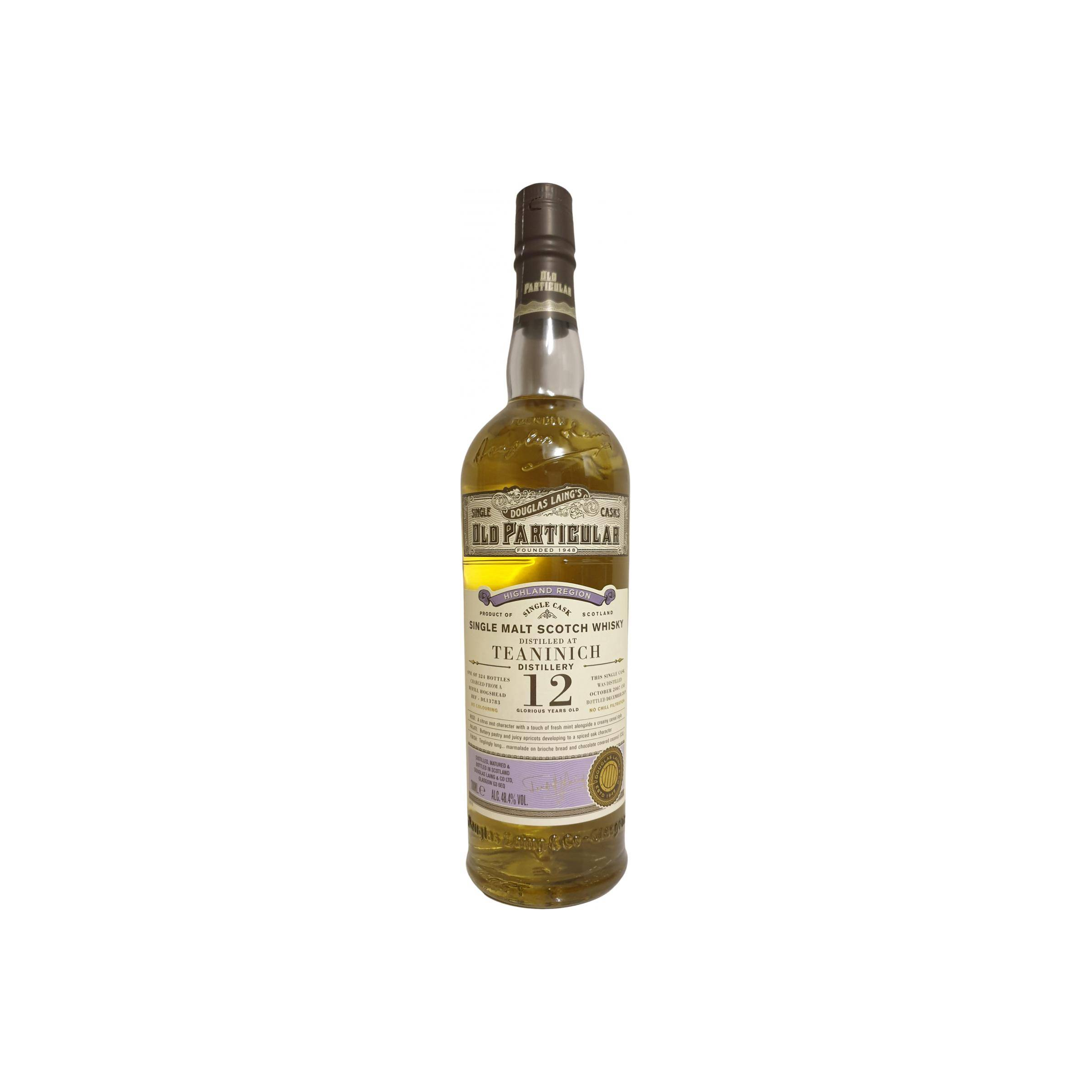Teaninich Old Particular 2007 12 Years Single Malt Whisky