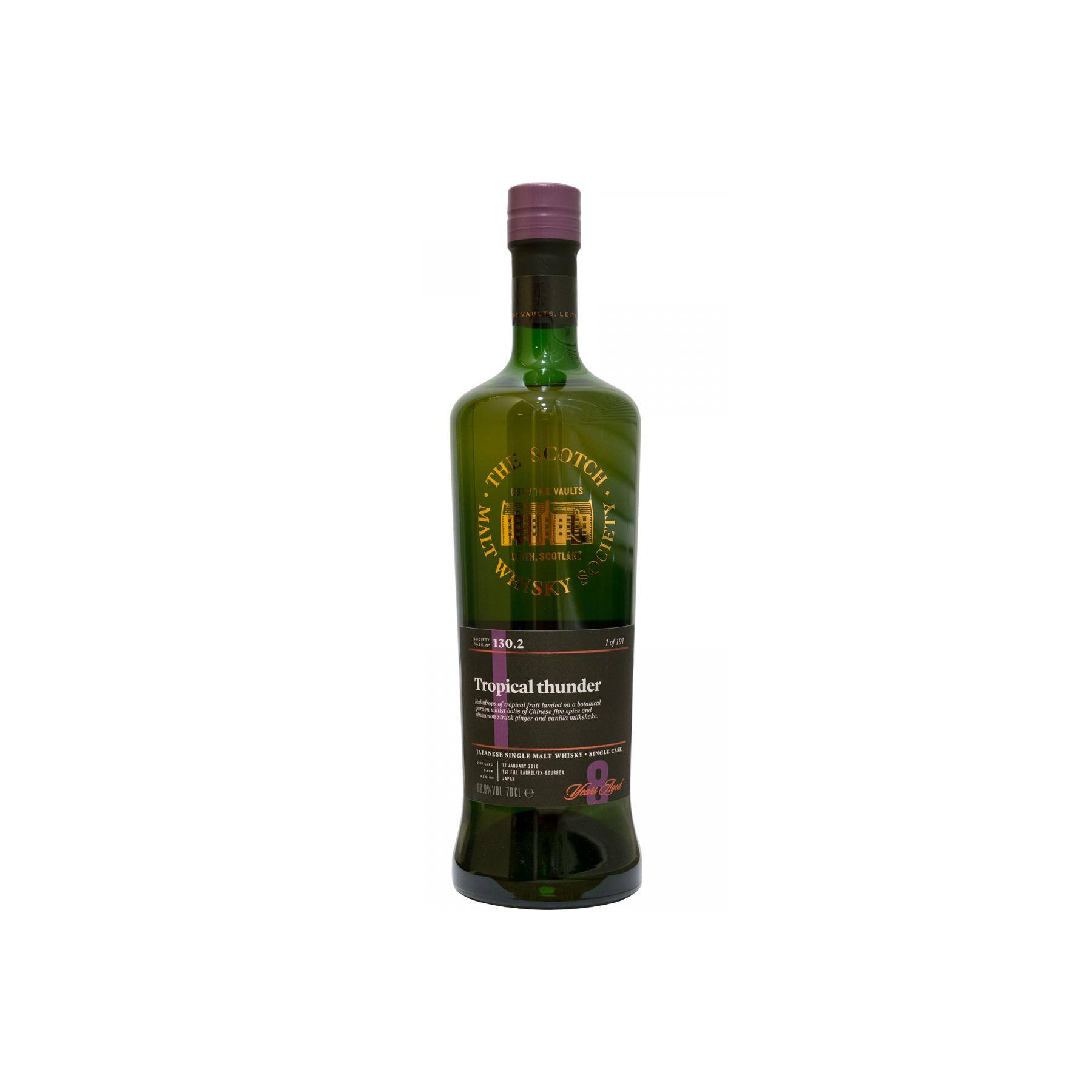 The Scotch Malt Whisky Society 2010 8 Years Single Malt Whisky