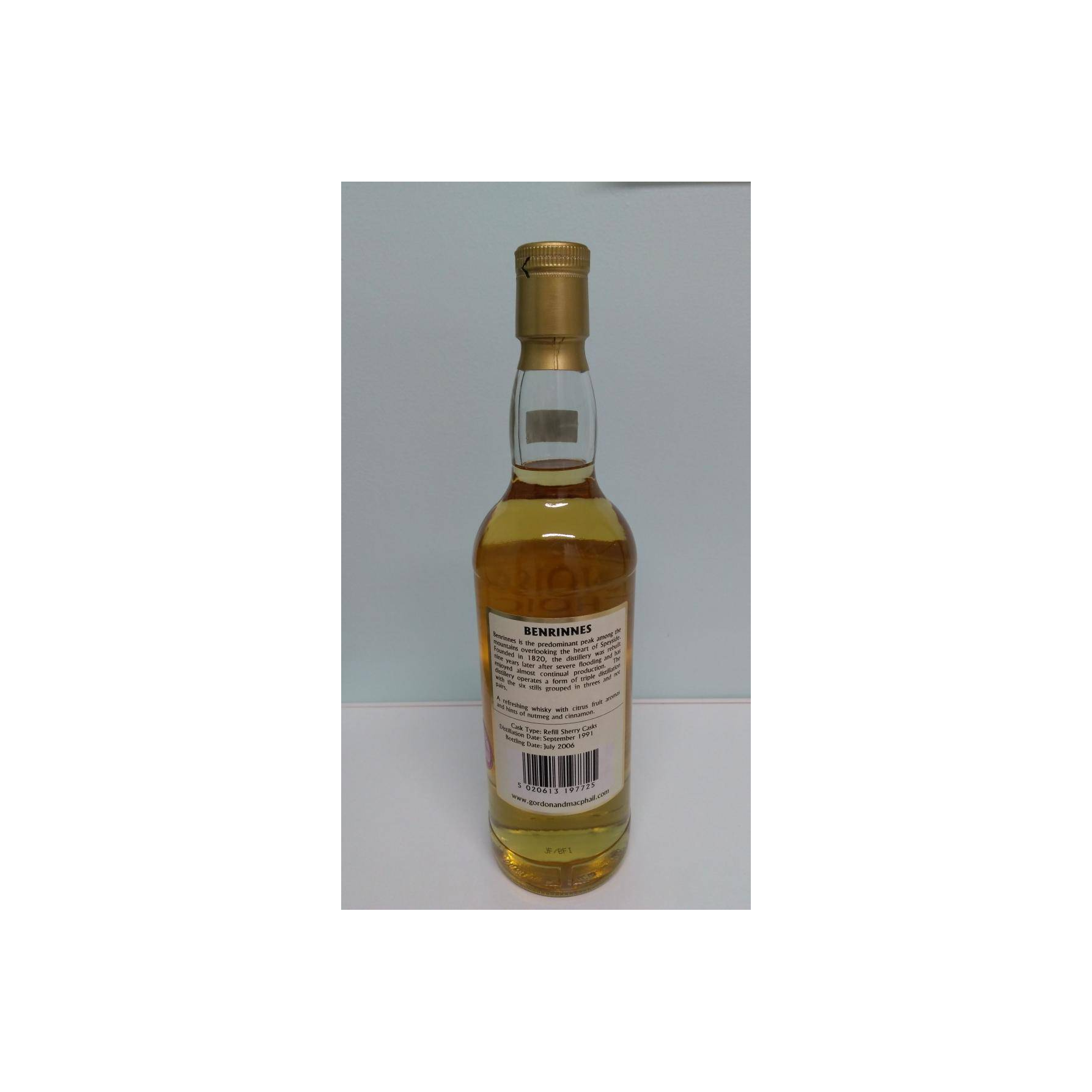 Benrinnes Connoisseurs Choice 1991 14 Years Single Malt Whisky 2