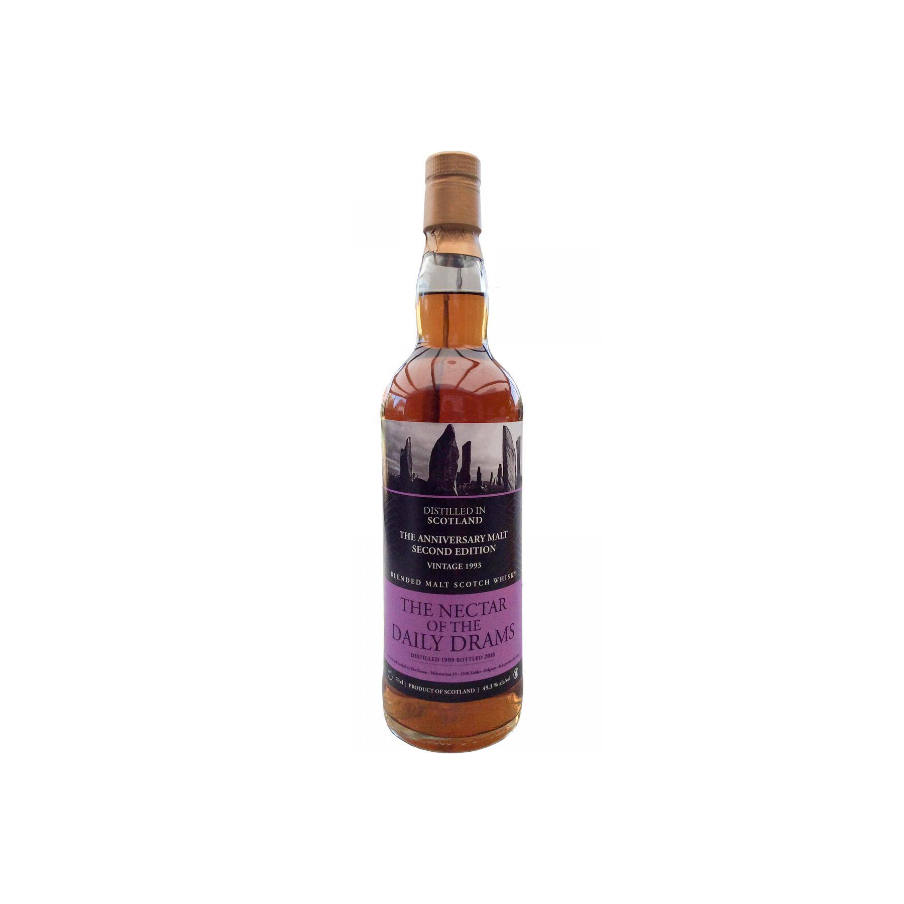 Blended Malt Scotch Whisky 1993 The Anniversary Malt - Second Edition