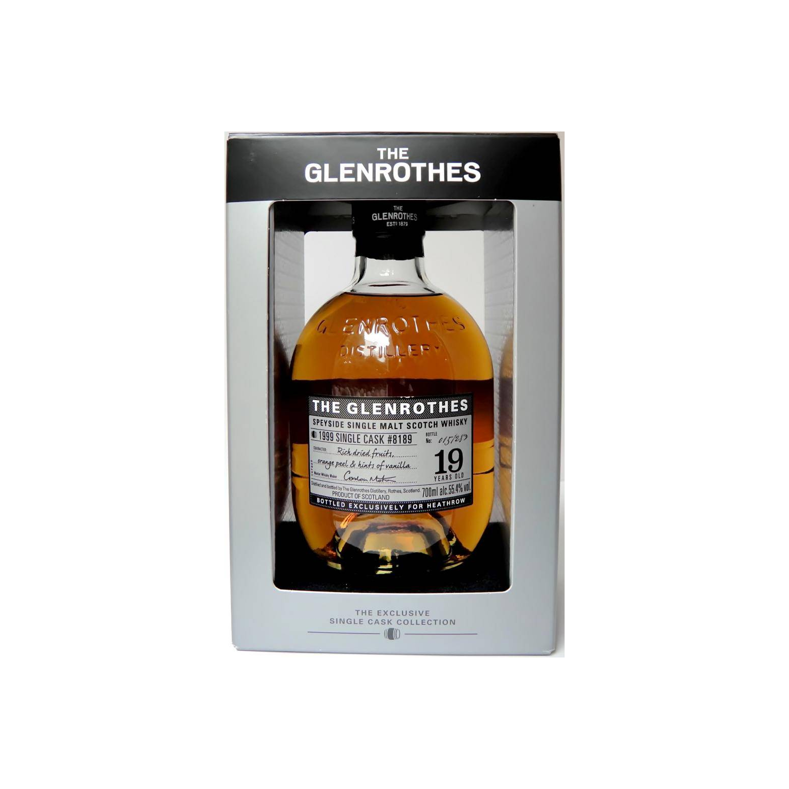 The Glenrothes Single Cask 1999 19 Years Single Malt Whisky 3