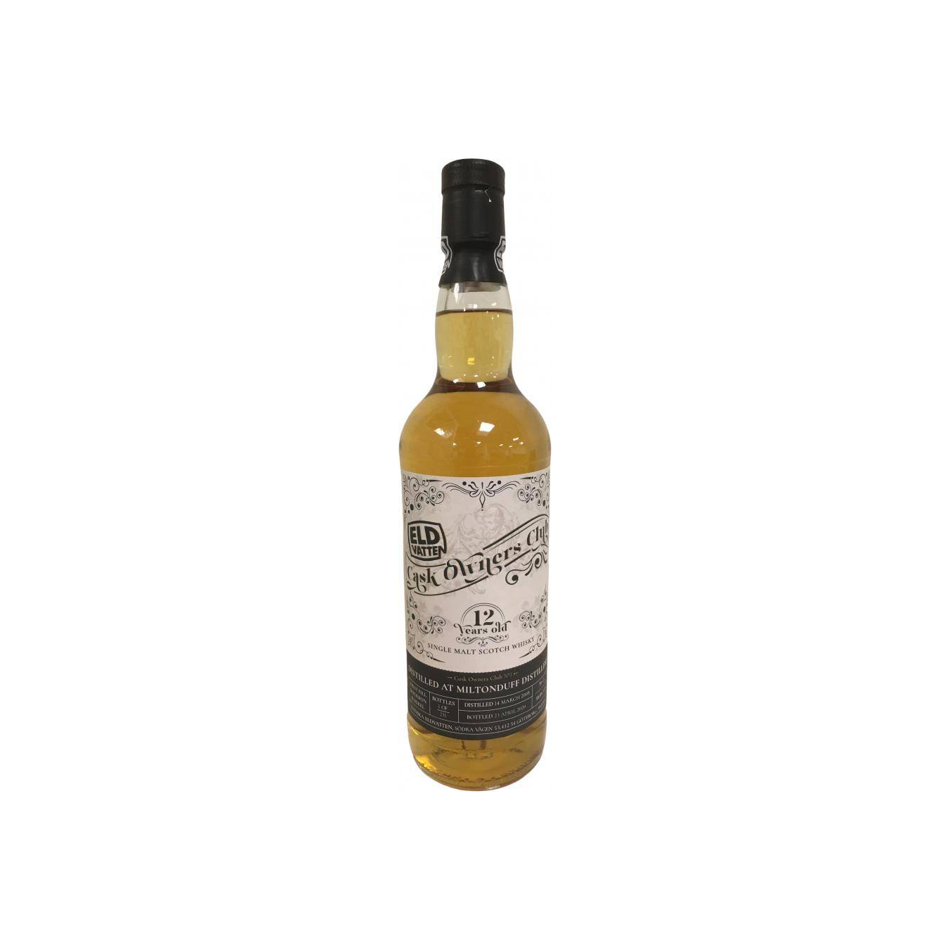 Miltonduff 2008 12 Years Single Malt Whisky