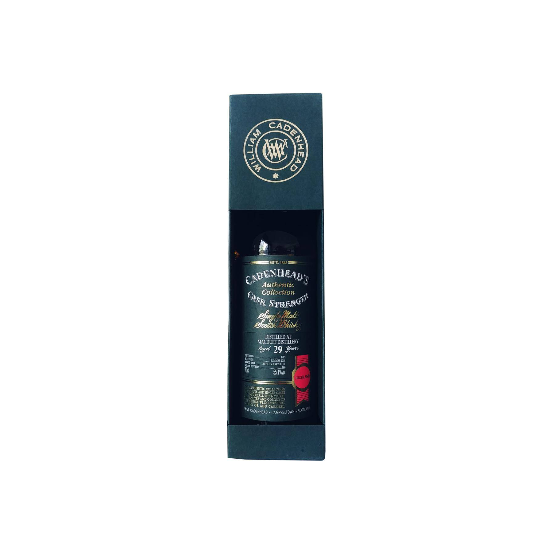 Macduff Authentic Collection 1989 29 Years Single Malt Whisky 2