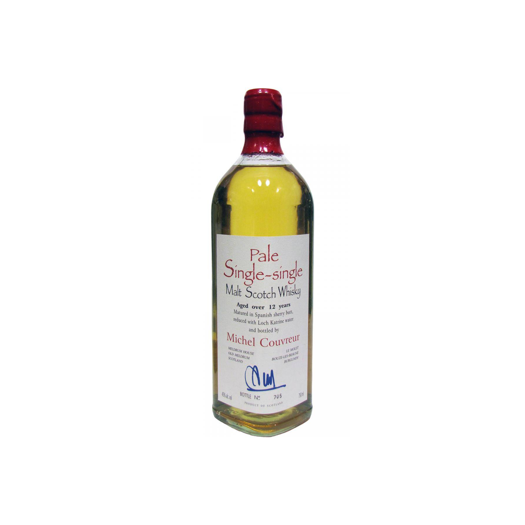 Michel Couvreur 12 Years Single Malt Whisky