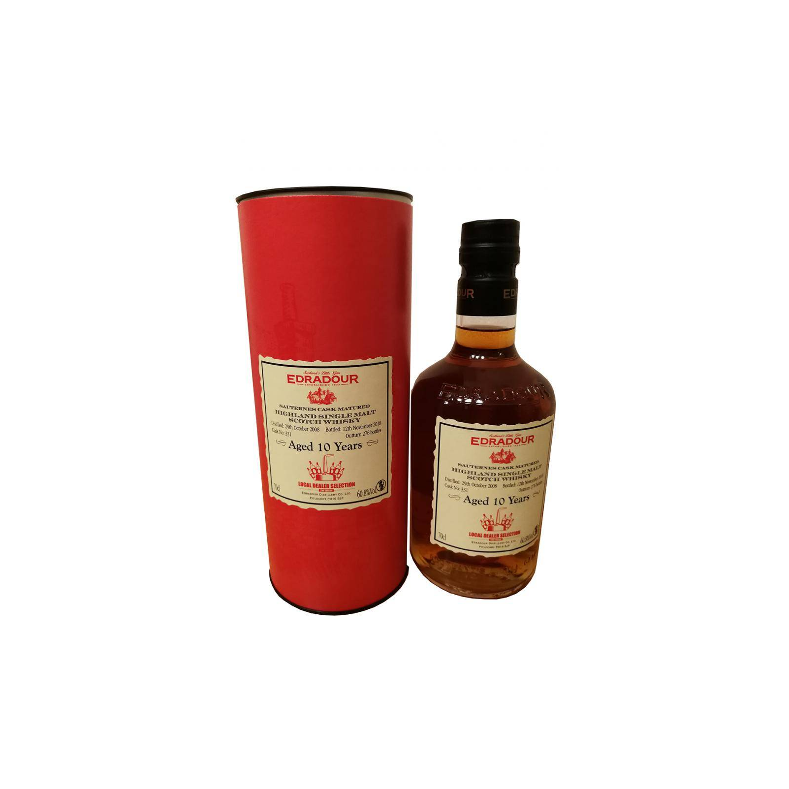 Edradour 2008 10 Years Single Malt Whisky 2
