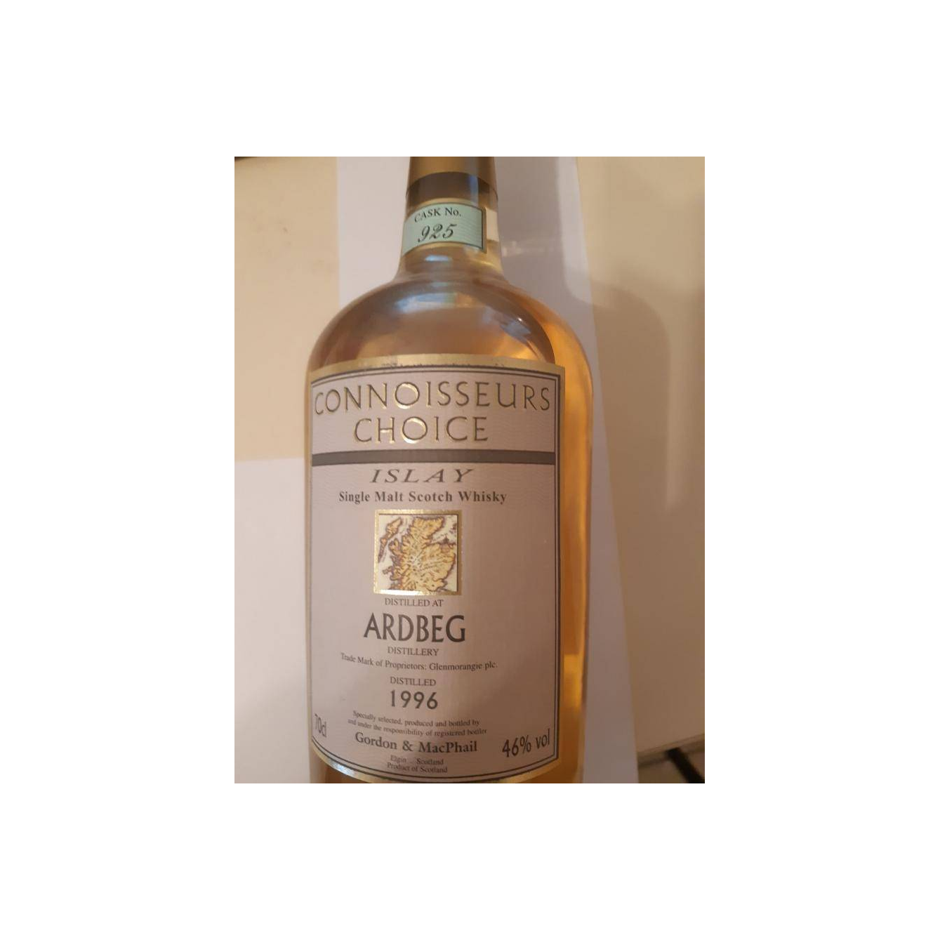 Ardbeg Connoisseurs Choice 1996 9 Years Single Malt Whisky