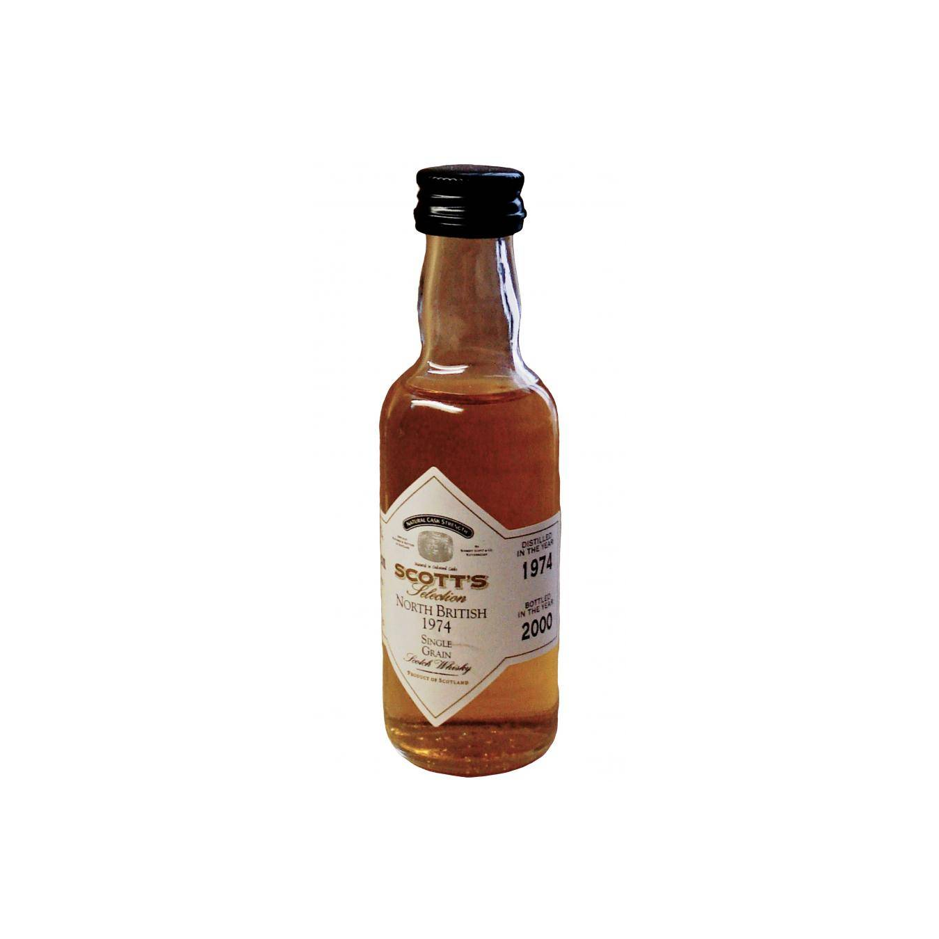 North British Miniature 1974 26 Years Single Grain Whisky 2