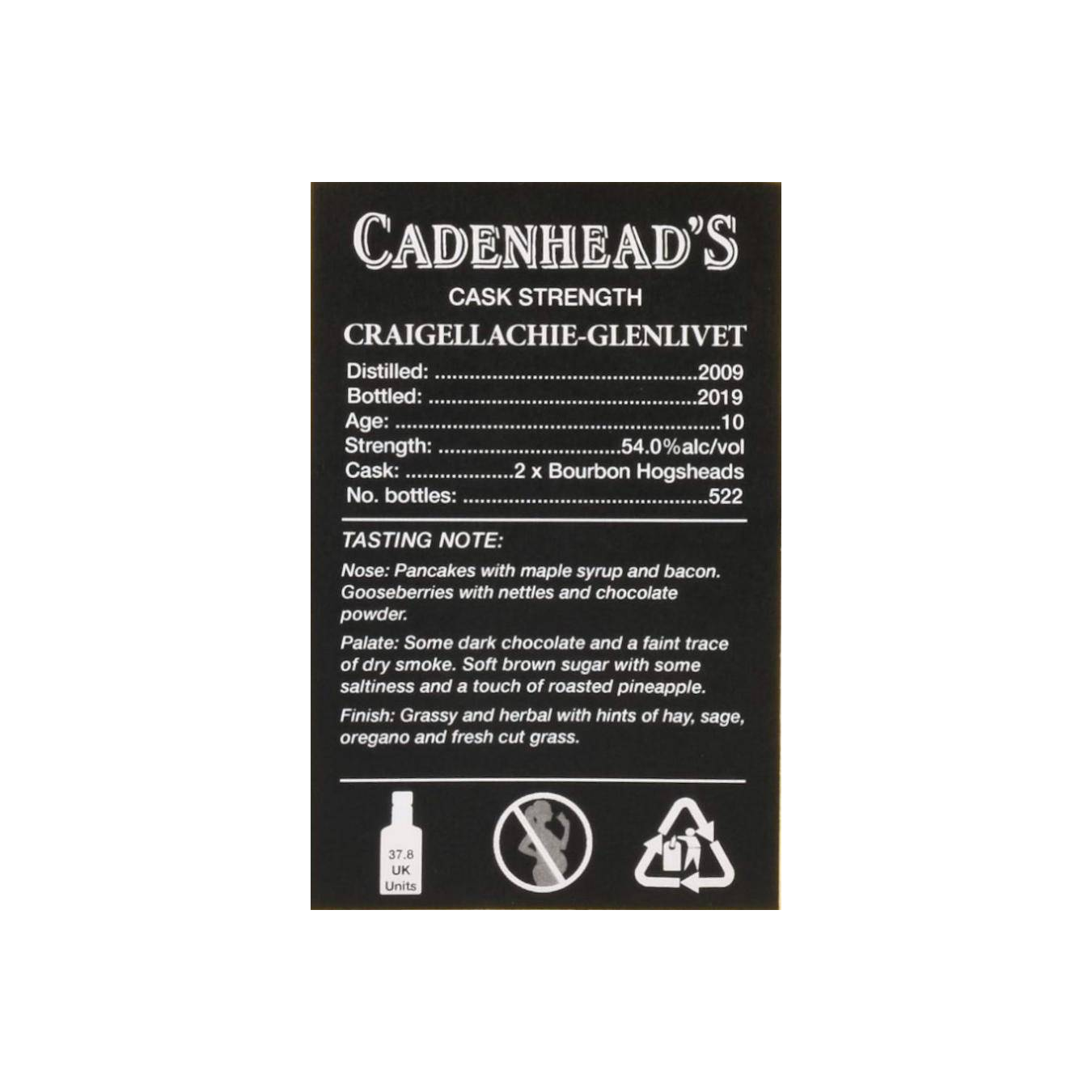 Craigellachie Small Batch 2009 10 Years Single Malt Whisky 2