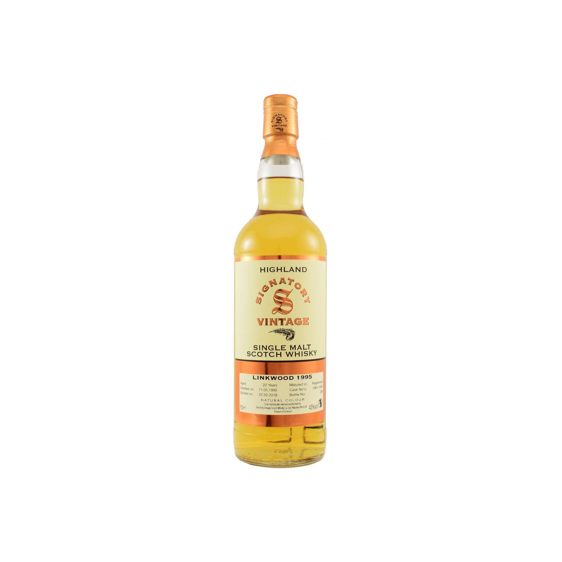 Linkwood Vintage Collection 1995 22 Years Single Malt Whisky