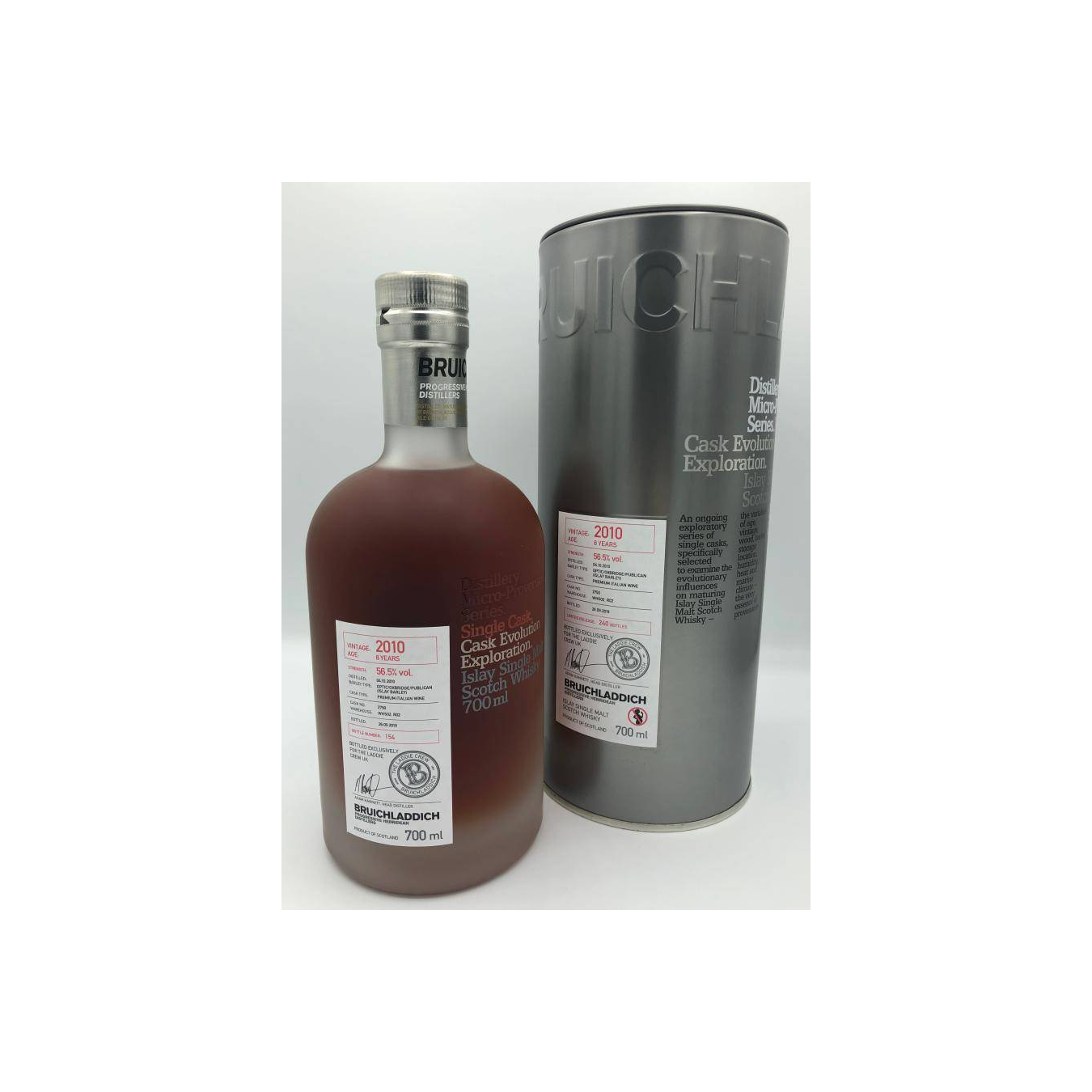 Bruichladdich 2010 8 Years Single Malt Whisky 3