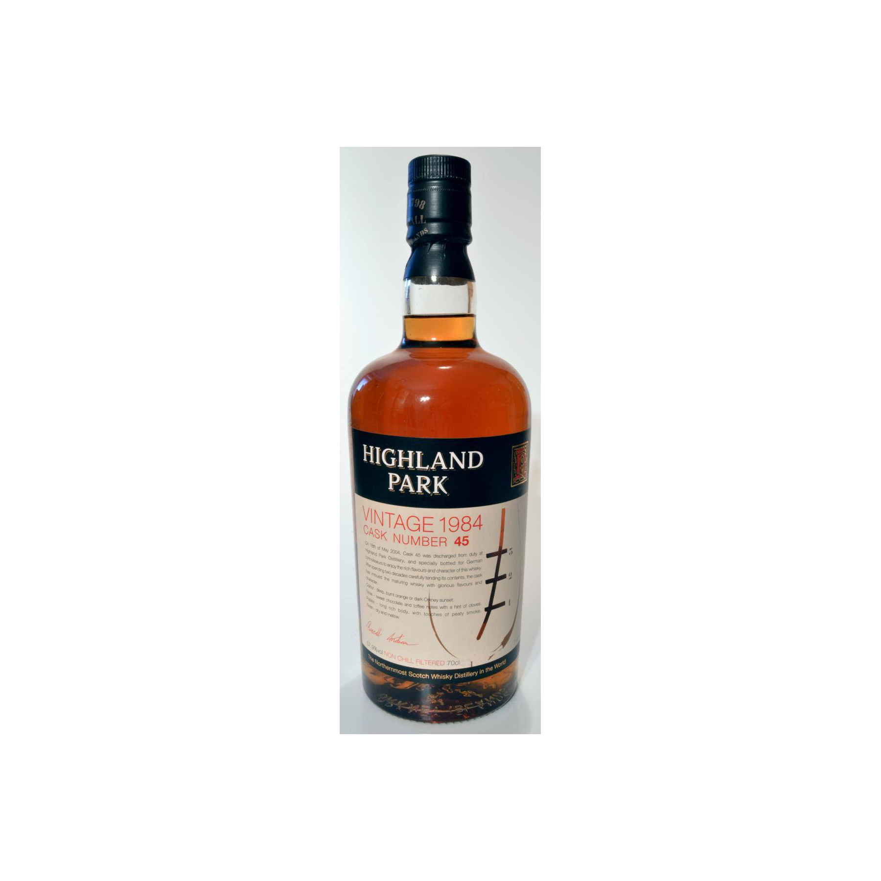 Highland Park 1984 19 Years Single Malt Whisky 2