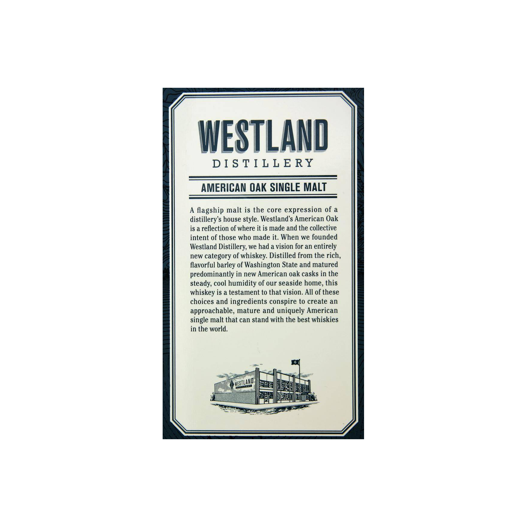 Westland Single Malt Whisky 3