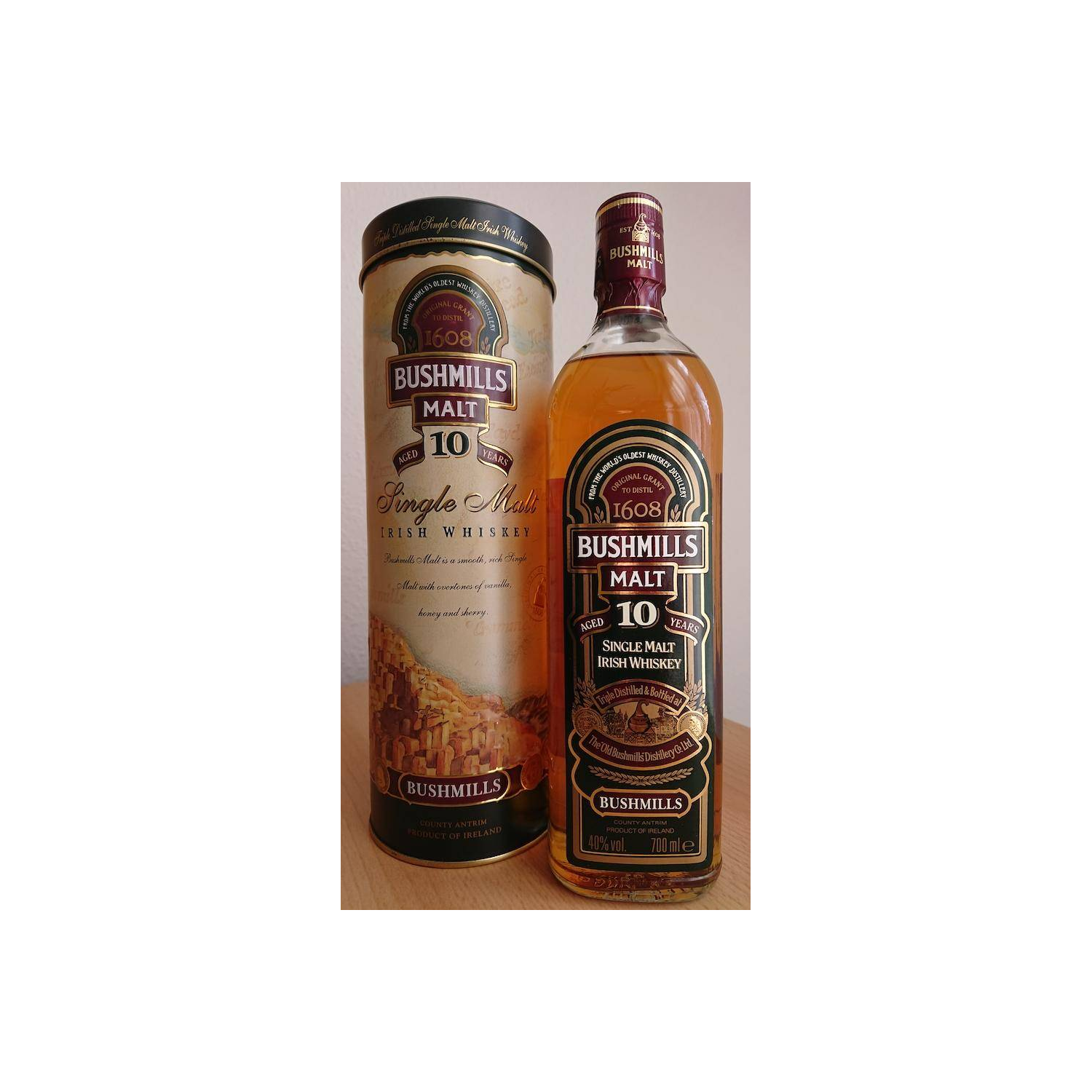 Bushmills 10 Years Single Malt Whisky 2