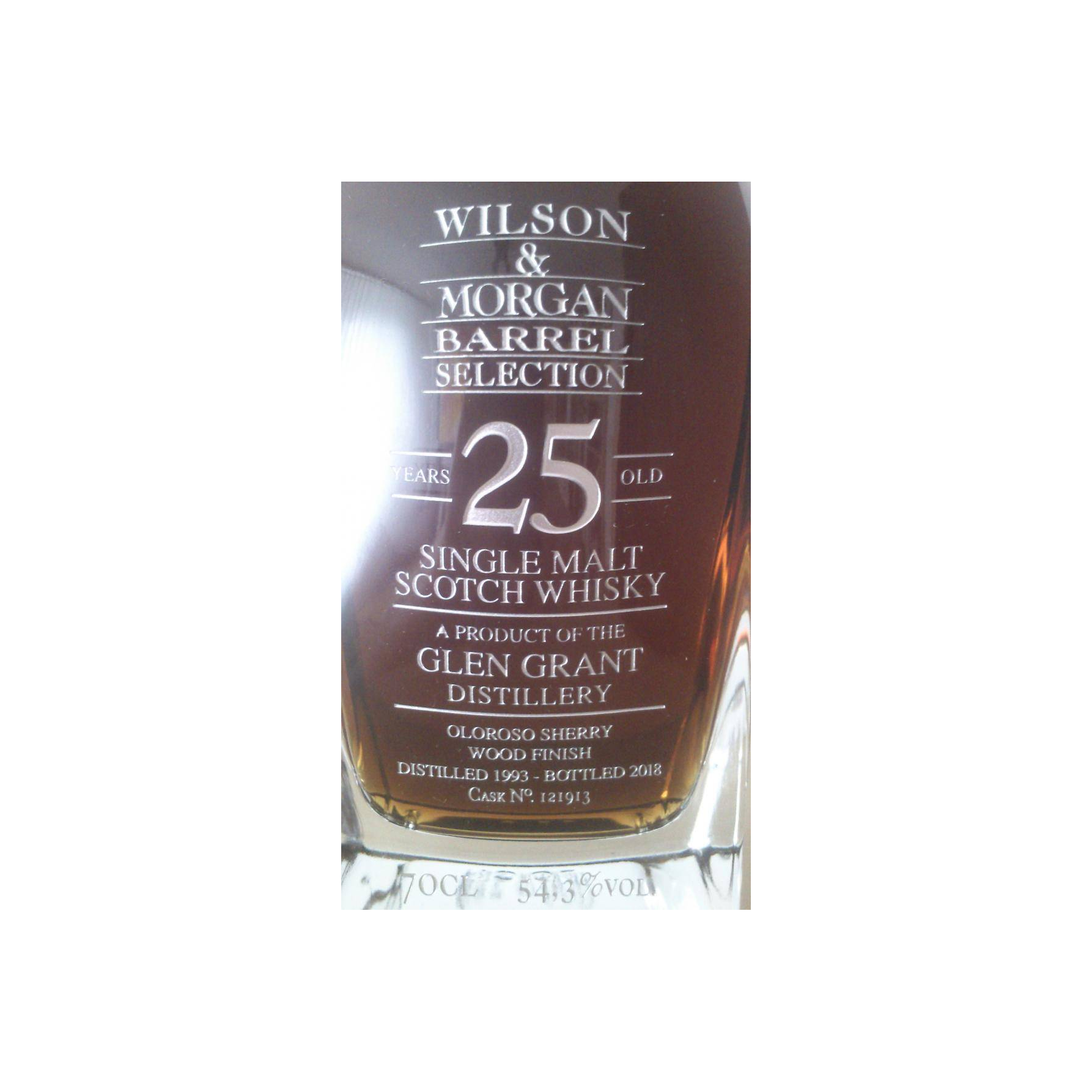 Glen Grant Barrel Selection 1993 25 Years Single Malt Whisky 3
