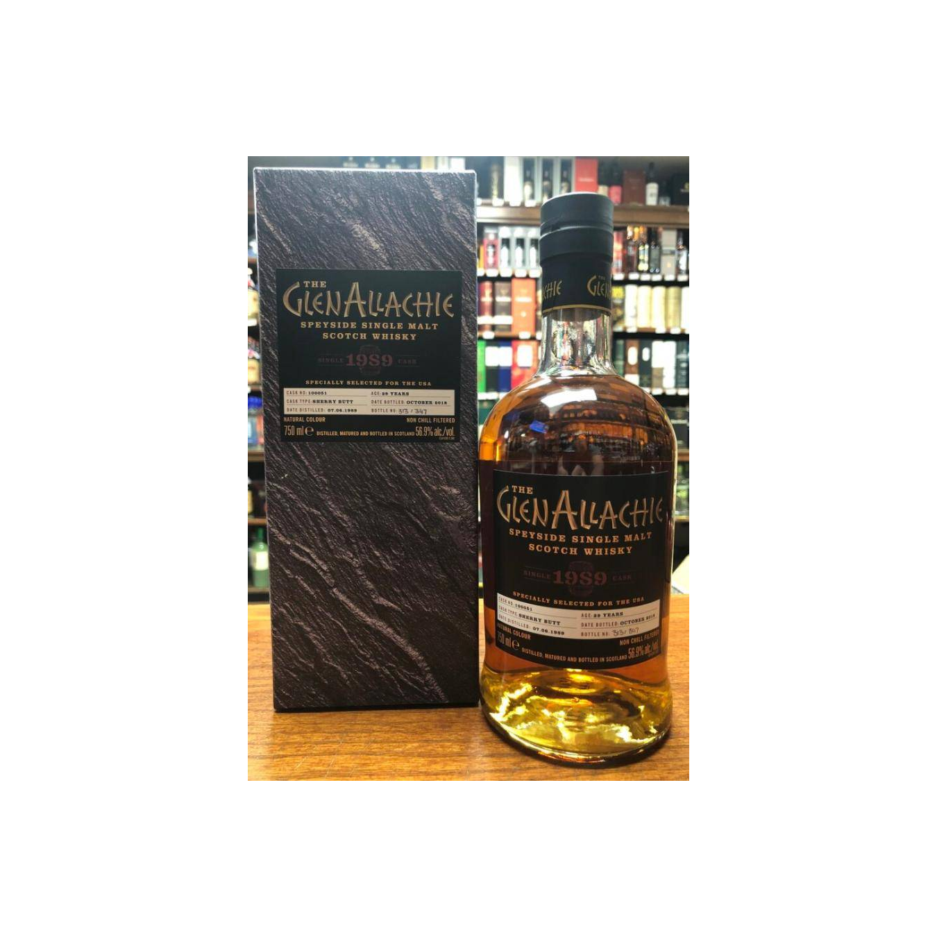 The GlenAllachie Single Cask 1989 29 Years Single Malt Whisky