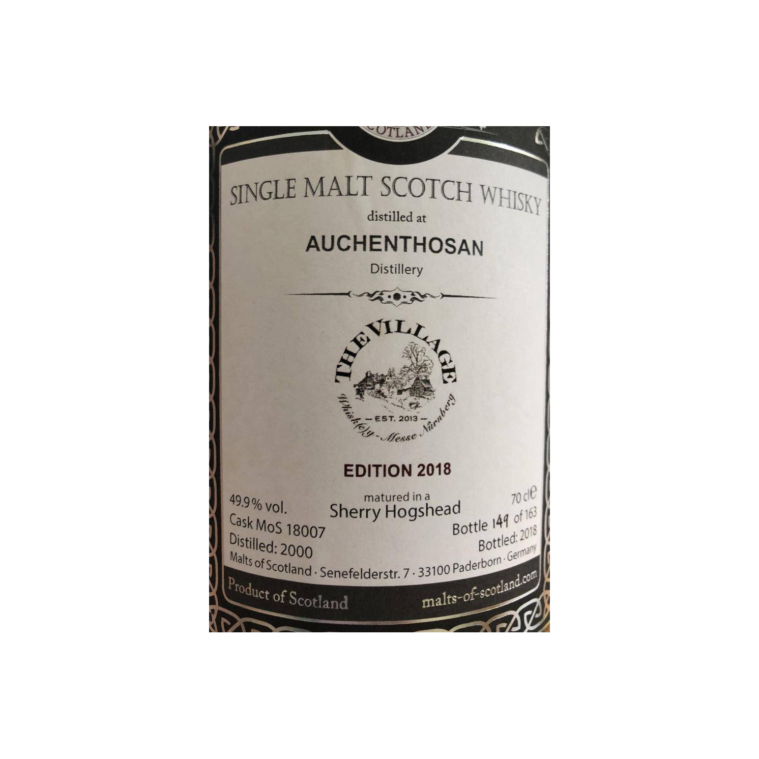 Auchentoshan 2000 18 Years Single Malt Whisky 2
