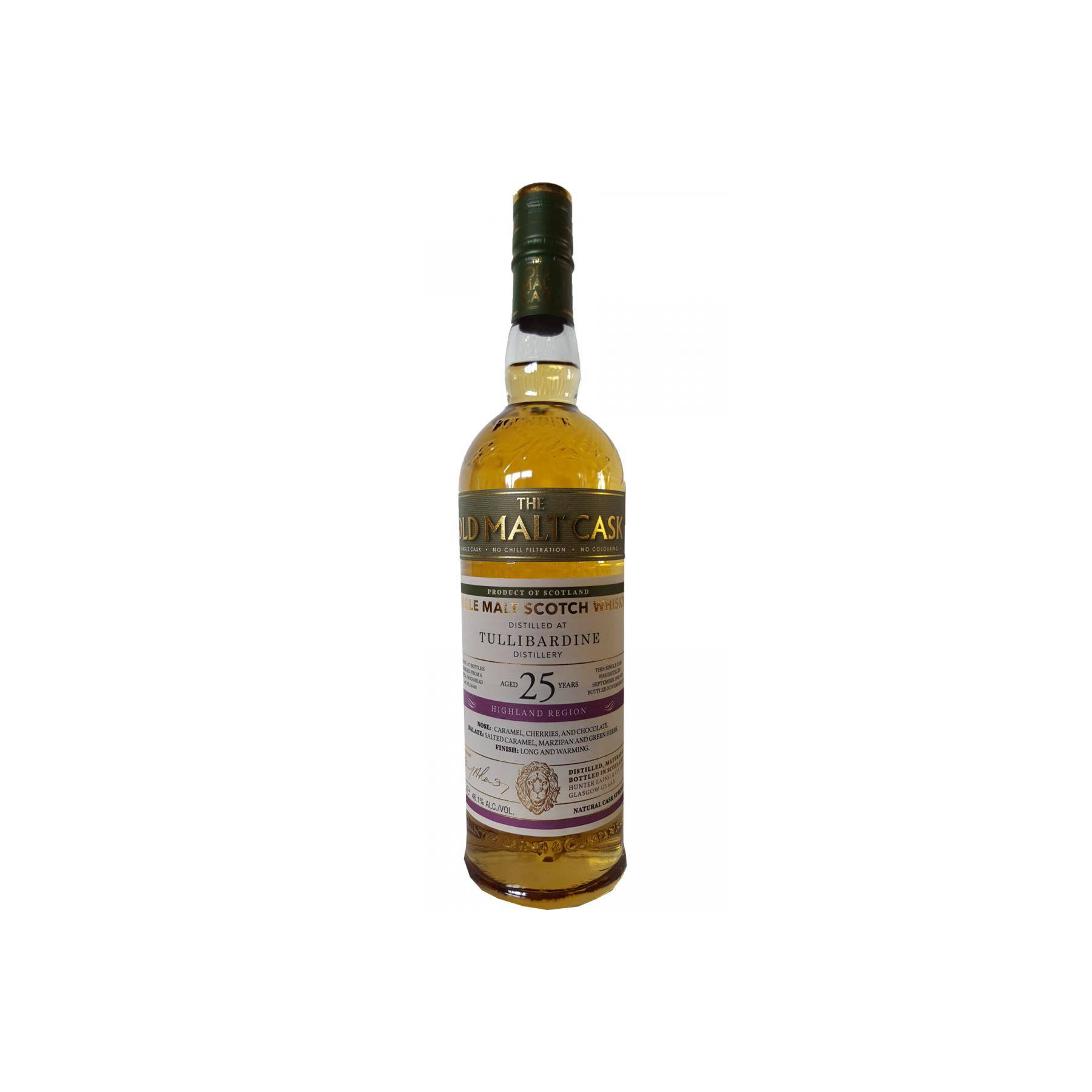 Tullibardine Old Malt Cask 1992 25 Years Single Malt Whisky