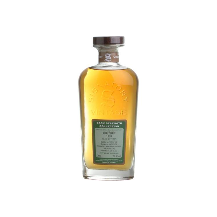 Coleburn Cask Strength Collection 1970 36 Years Single Malt Whisky