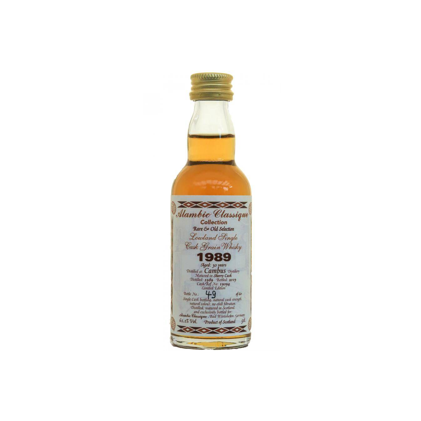 Cambus 1989 30 Years Single Grain Whisky 2