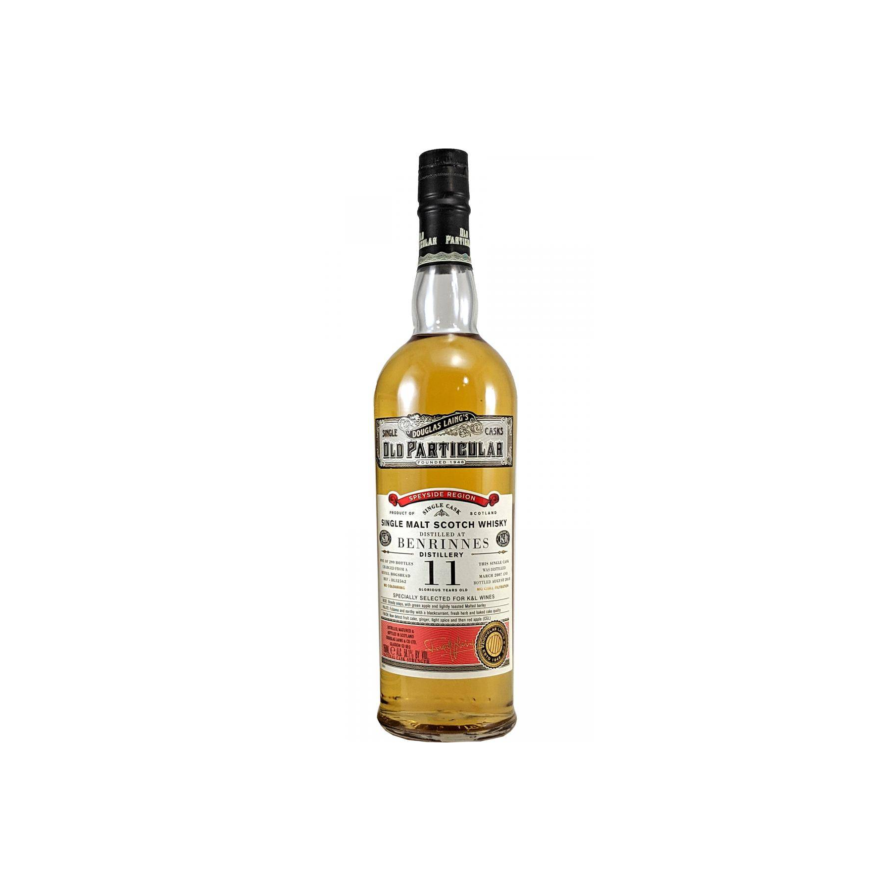 Benrinnes Old Particular 2007 11 Years Single Malt Whisky