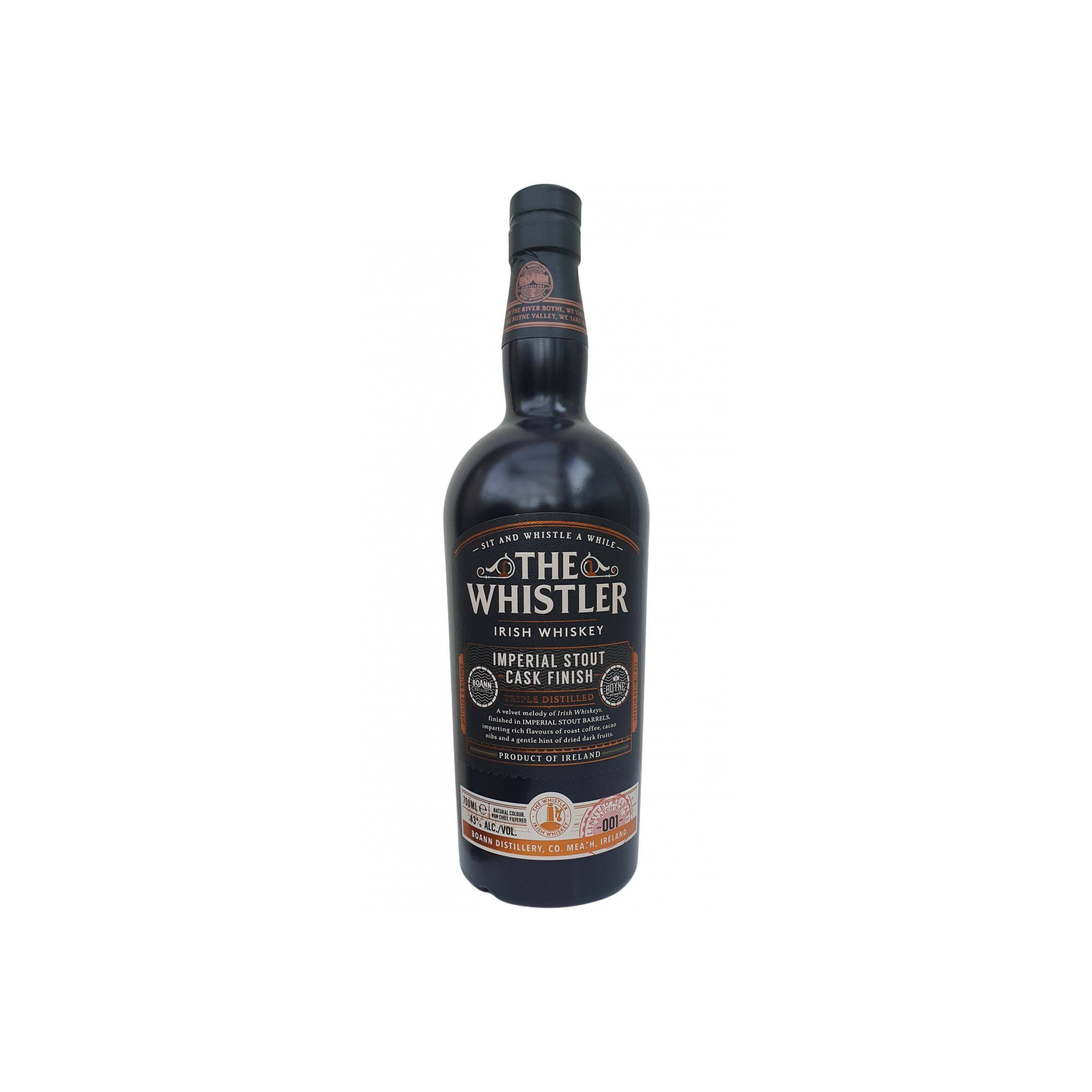 The Whistler Imperial Stout Finish BoD
