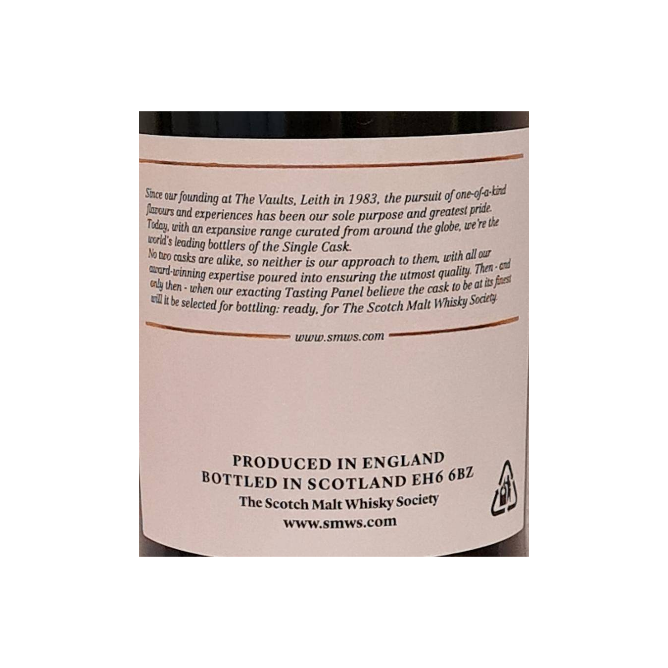 The Scotch Malt Whisky Society 2009 8 Years Single Malt Whisky 2